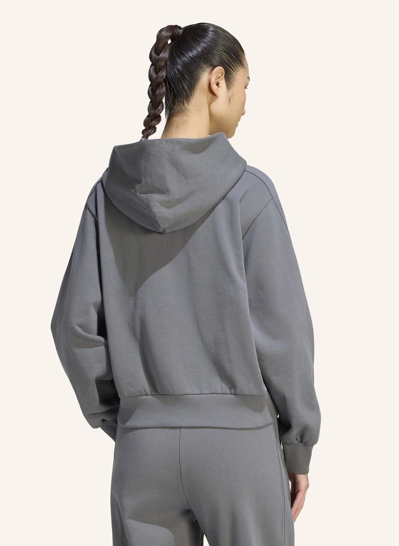 adidas ADIDAS KIT KAPUZENJACKE, KLEINES LOGO: GRAU