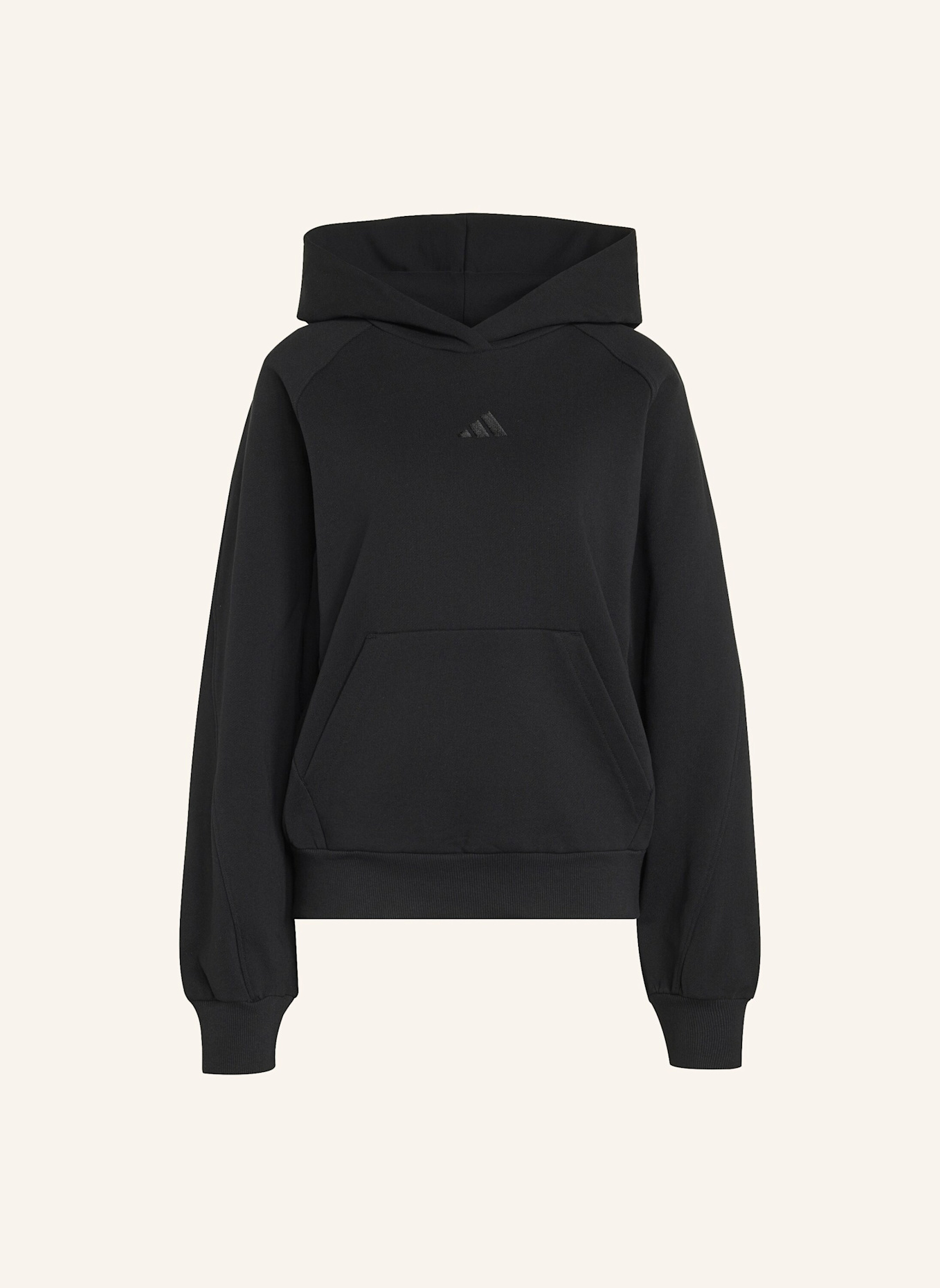 adidas ADIDAS KIT HOODIE, KLEINES LOGO: SCHWARZ