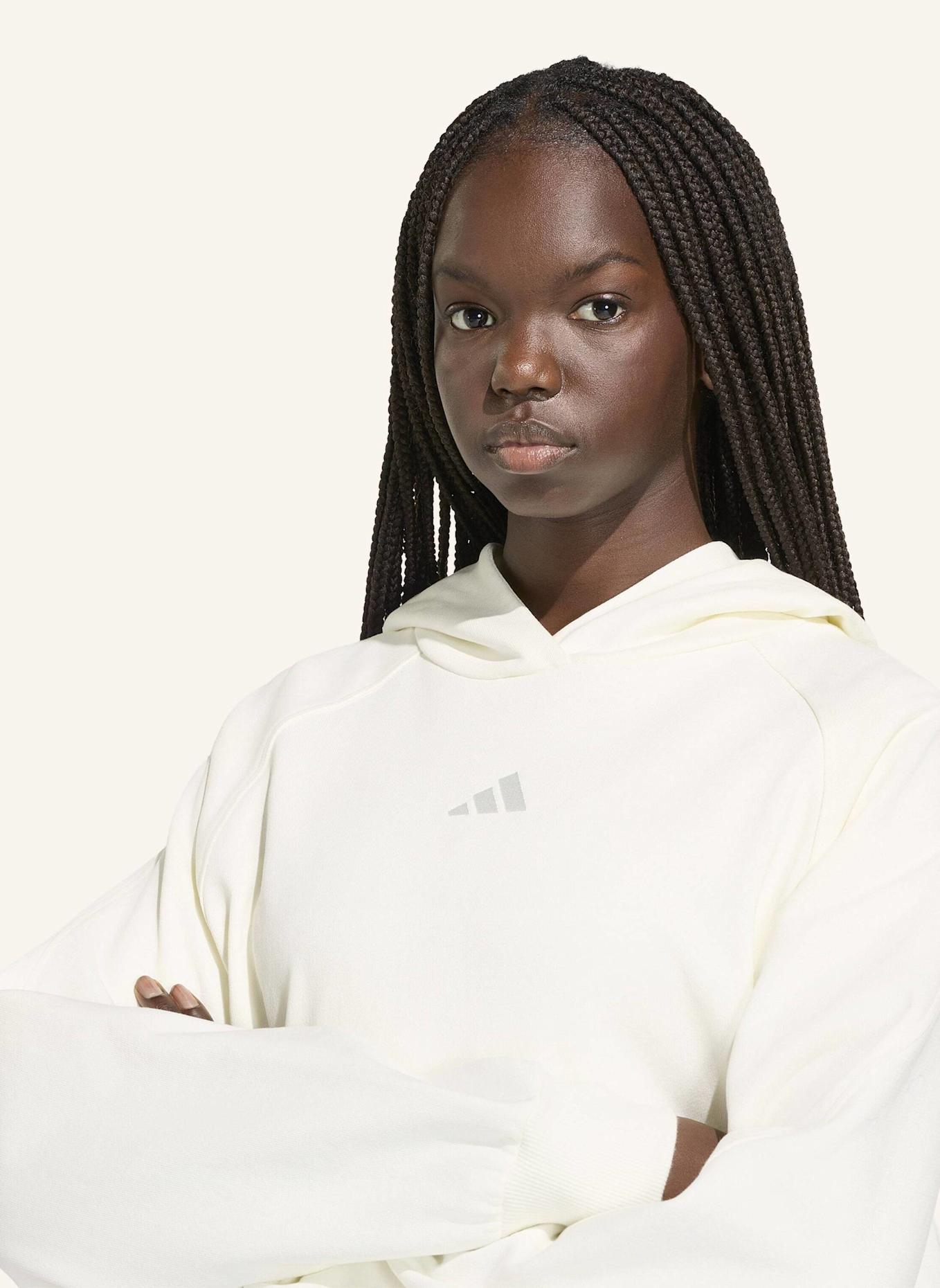 adidas ADIDAS KIT HOODIE, KLEINES LOGO: WEISS