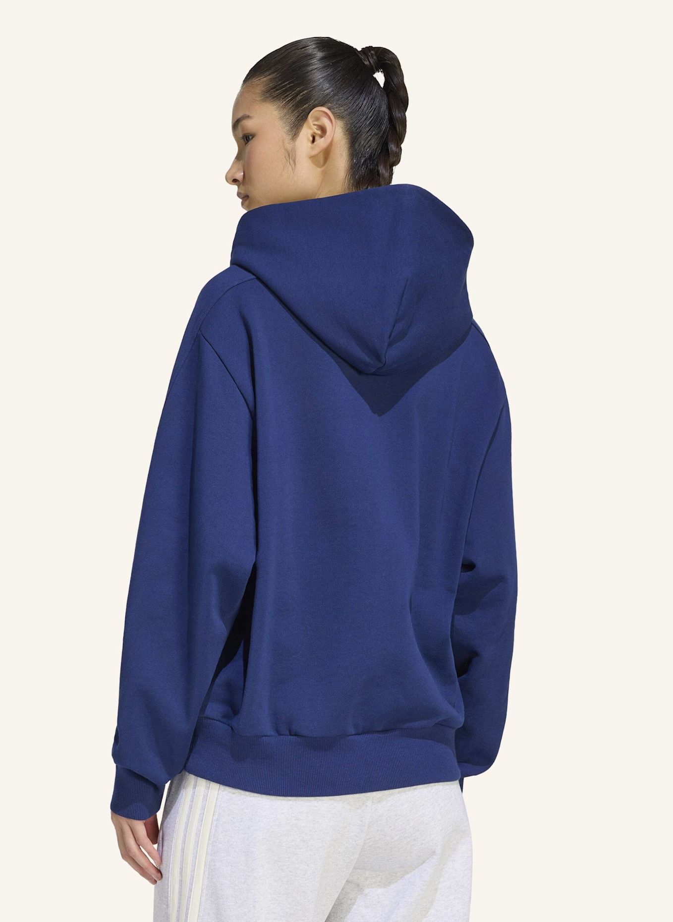adidas ADIDAS KIT HOODIE, KLEINES LOGO: BLAU