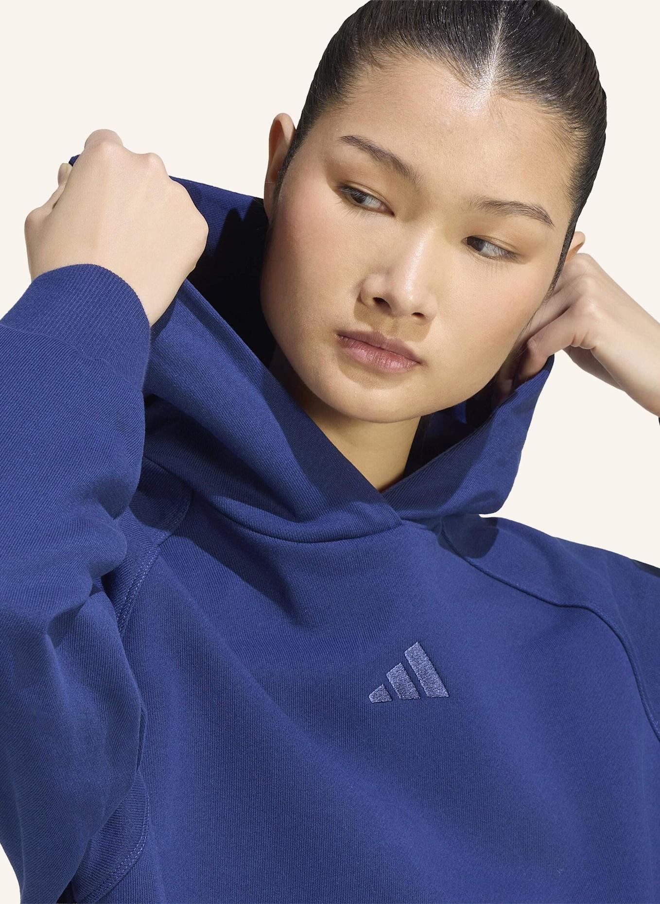 adidas ADIDAS KIT HOODIE, KLEINES LOGO: BLAU