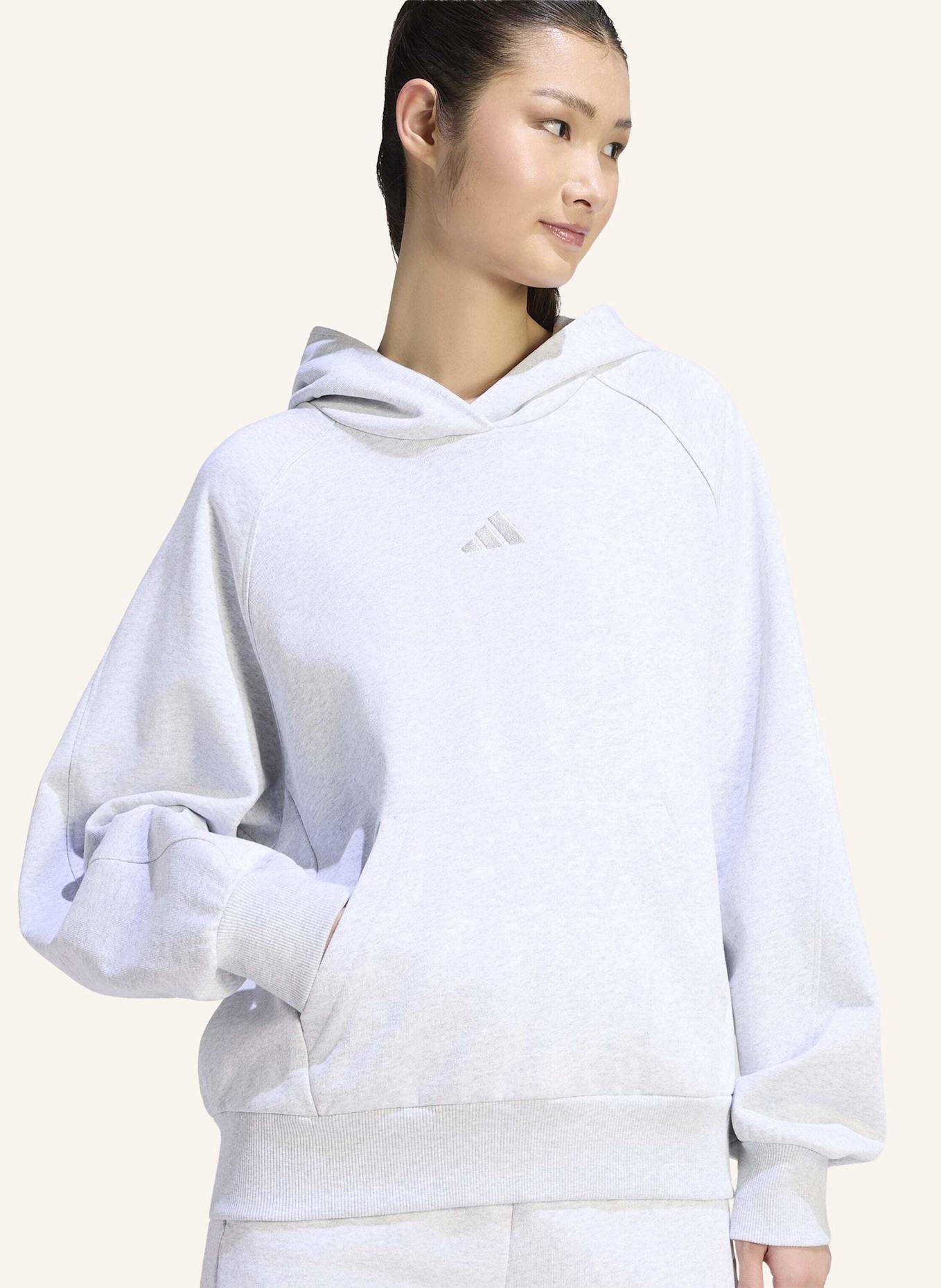 adidas ADIDAS KIT HOODIE, KLEINES LOGO: GRAU