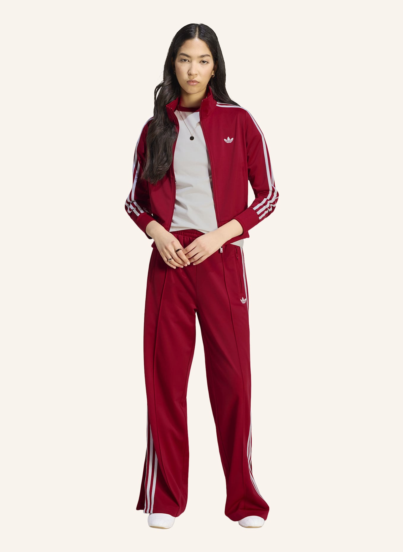 adidas Originals FIREBIRD CLASSIC ORIGINALS JACKE: WEISS