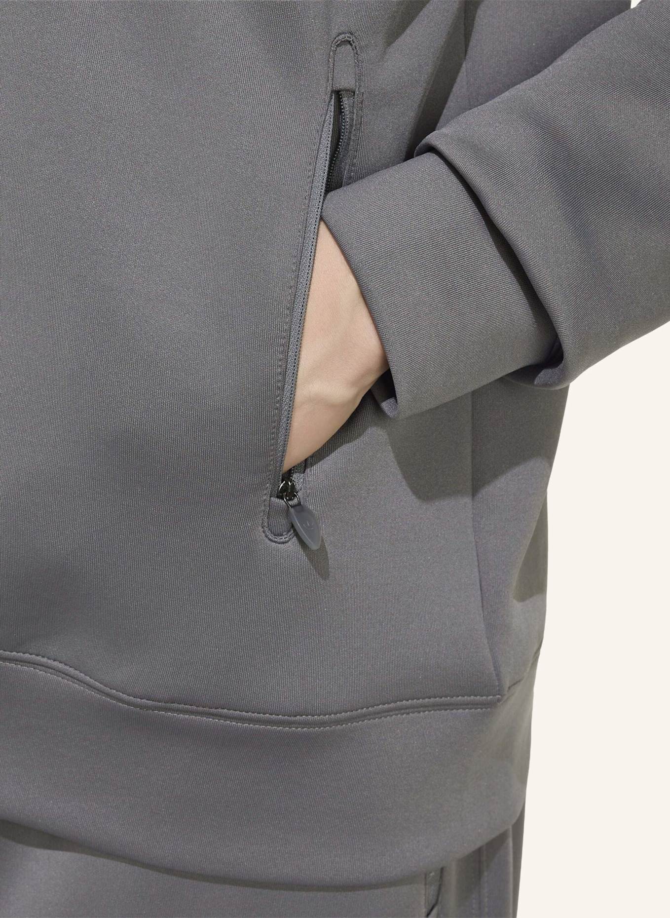 adidas Originals TREFOIL ESSENTIALS SPACER TRACK TOP: GRAU