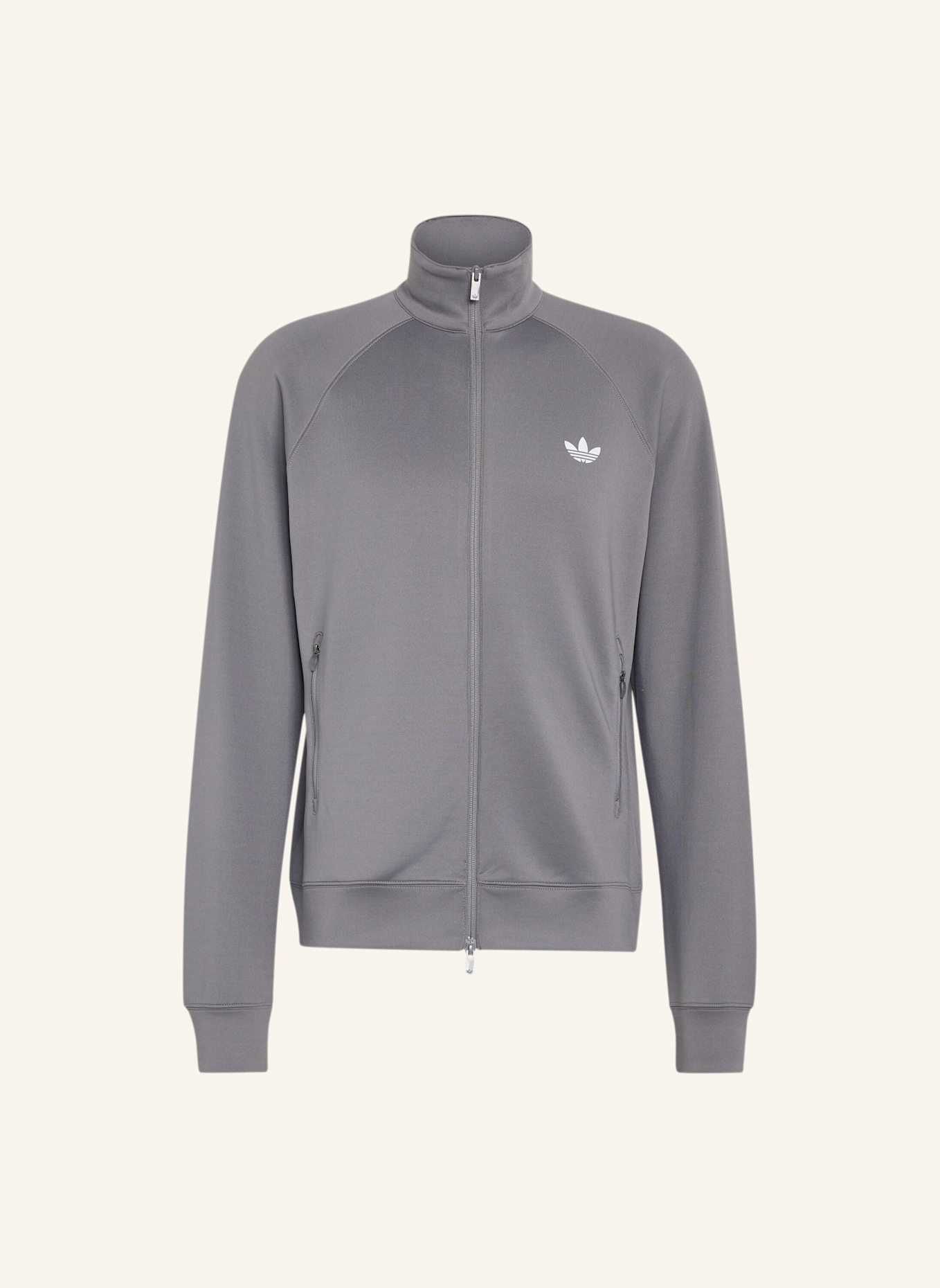 adidas Originals TREFOIL ESSENTIALS SPACER TRACK TOP: GRAU