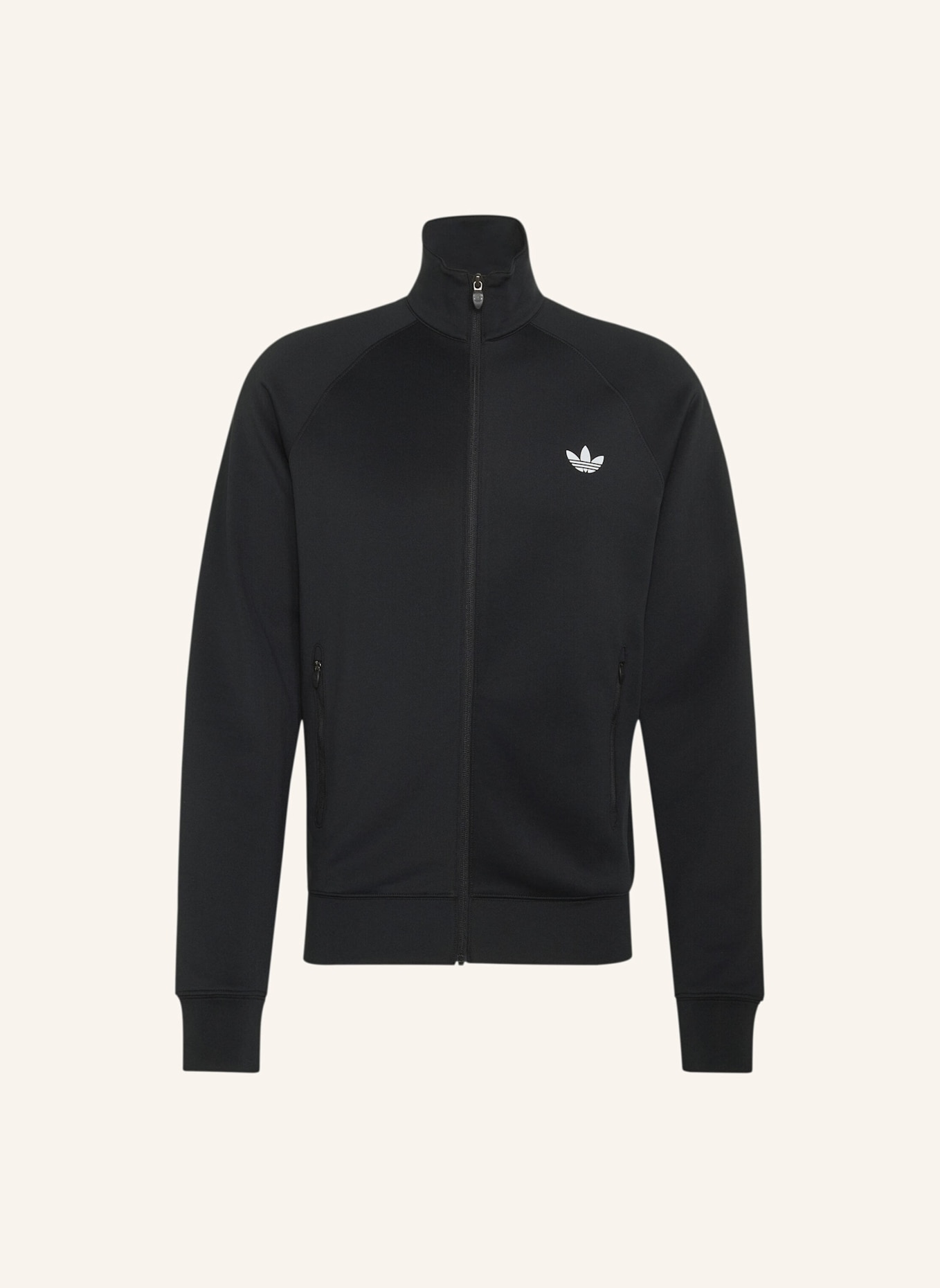 adidas Originals TREFOIL ESSENTIALS SPACER TRACK TOP: SCHWARZ