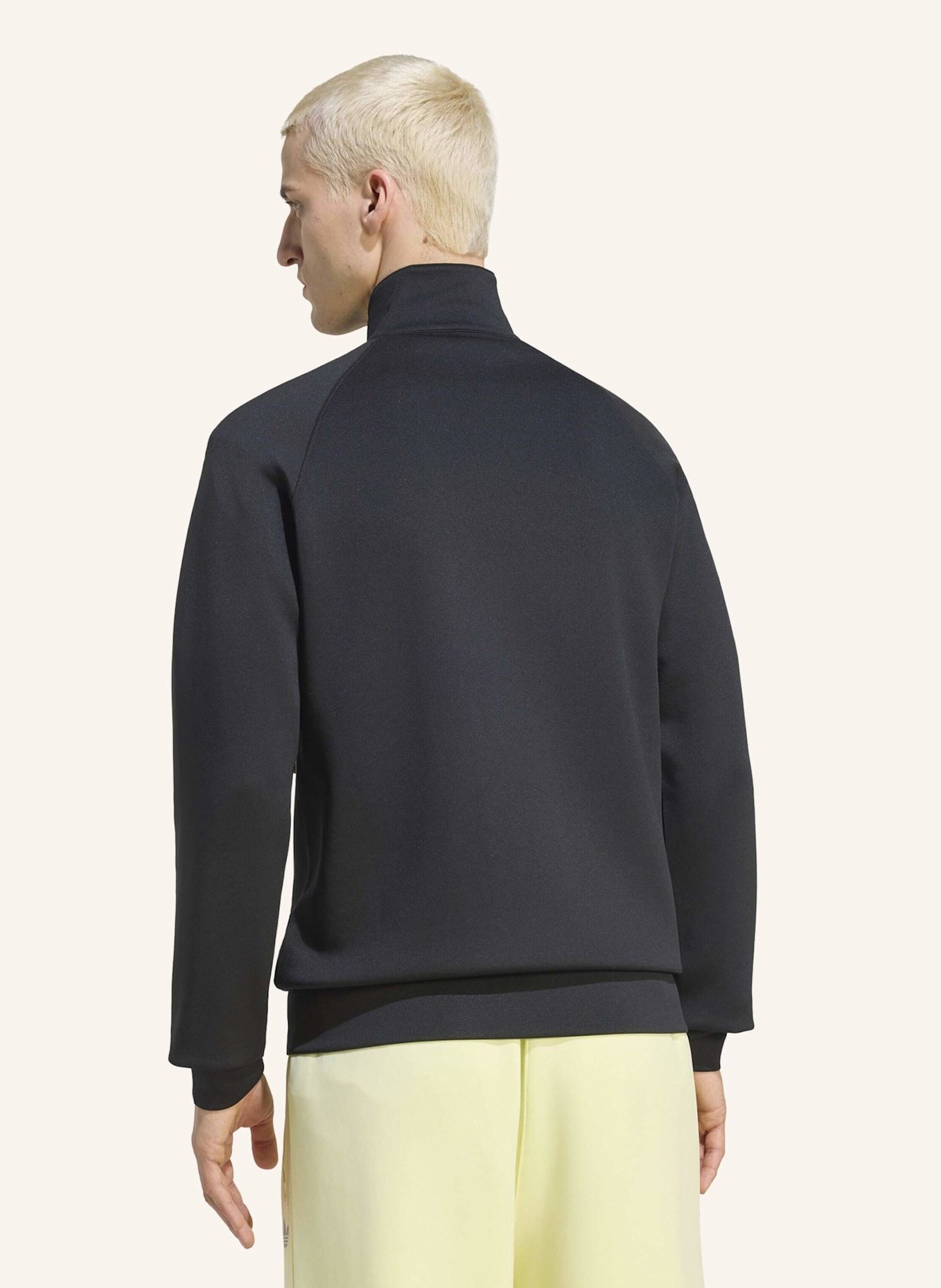 adidas Originals TREFOIL ESSENTIALS SPACER TRACK TOP: SCHWARZ