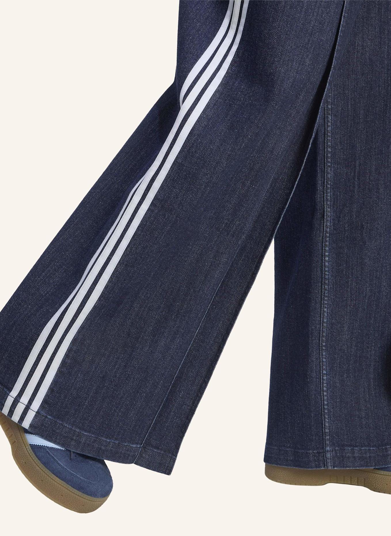 adidas Originals DENIM PLEATS HOSE, WEITES BEIN: BLAU