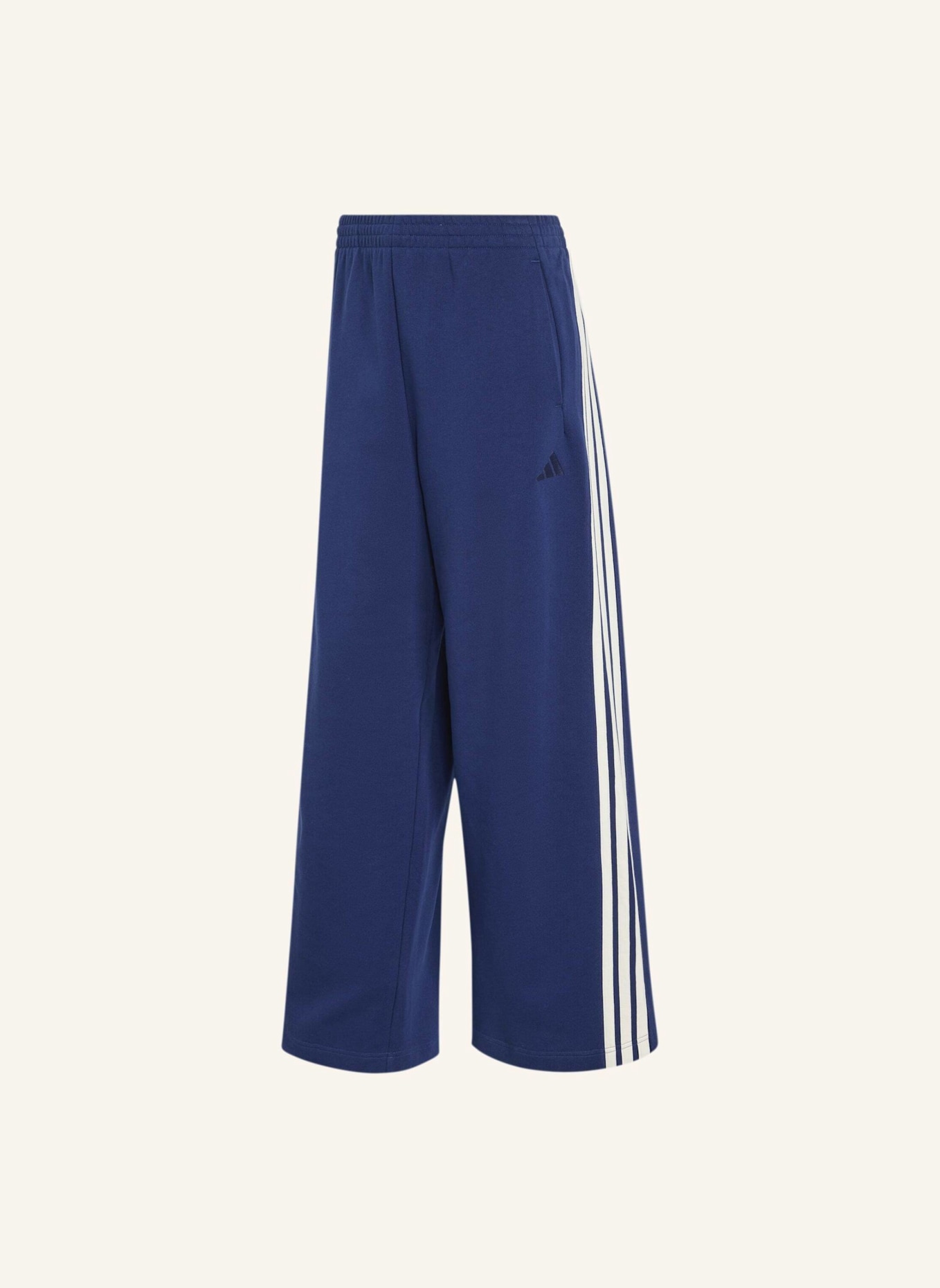 adidas ADIDAS KIT 3-STREIFEN WEITE HOSE: BLAU
