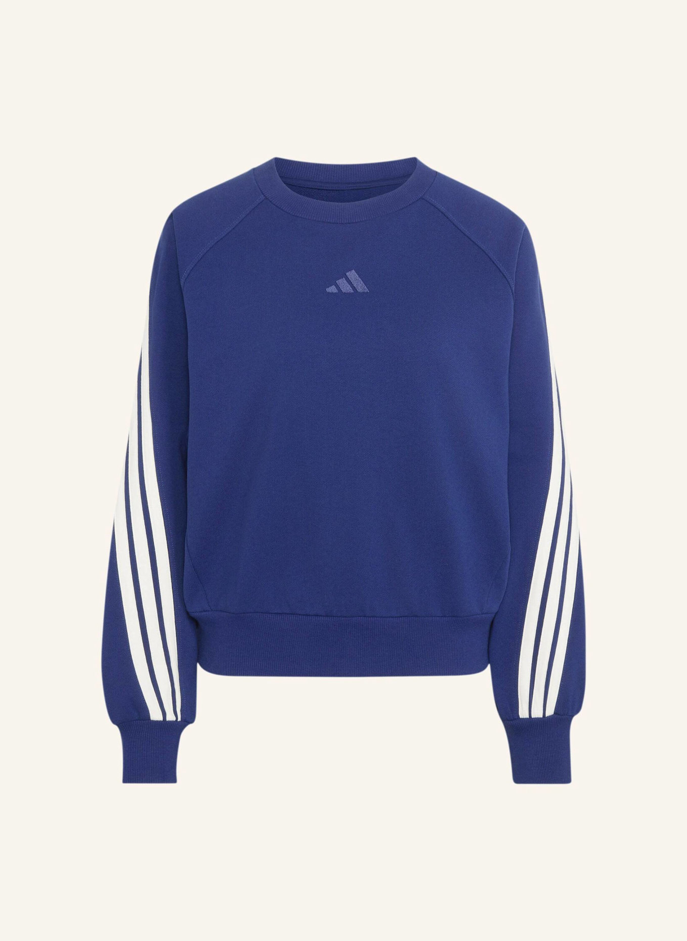 adidas ADIDAS KIT 3-STREIFEN SWEATSHIRT: BLAU