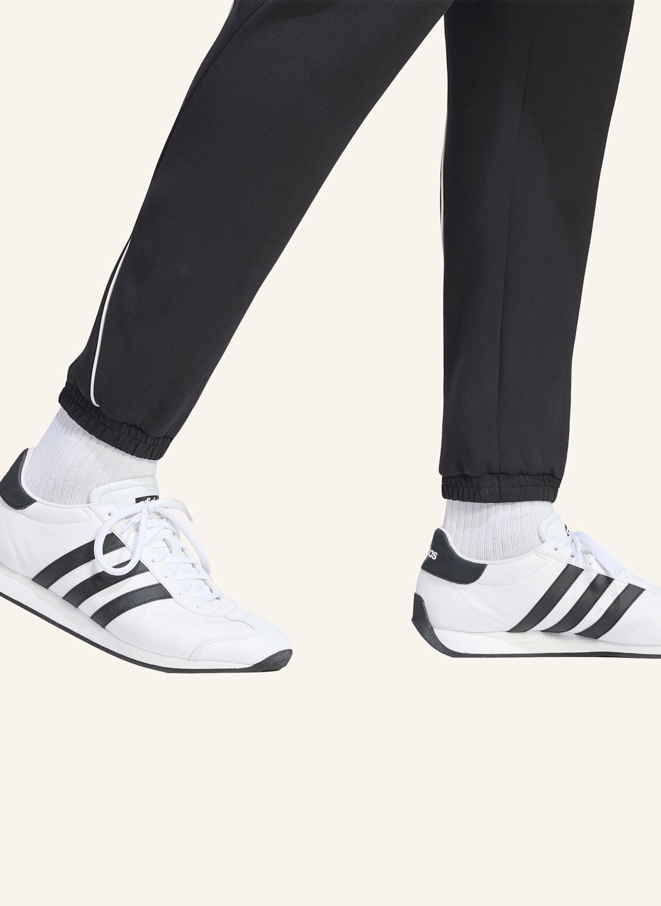 adidas STADIUM HOSE, KLEINES LOGO: SCHWARZ