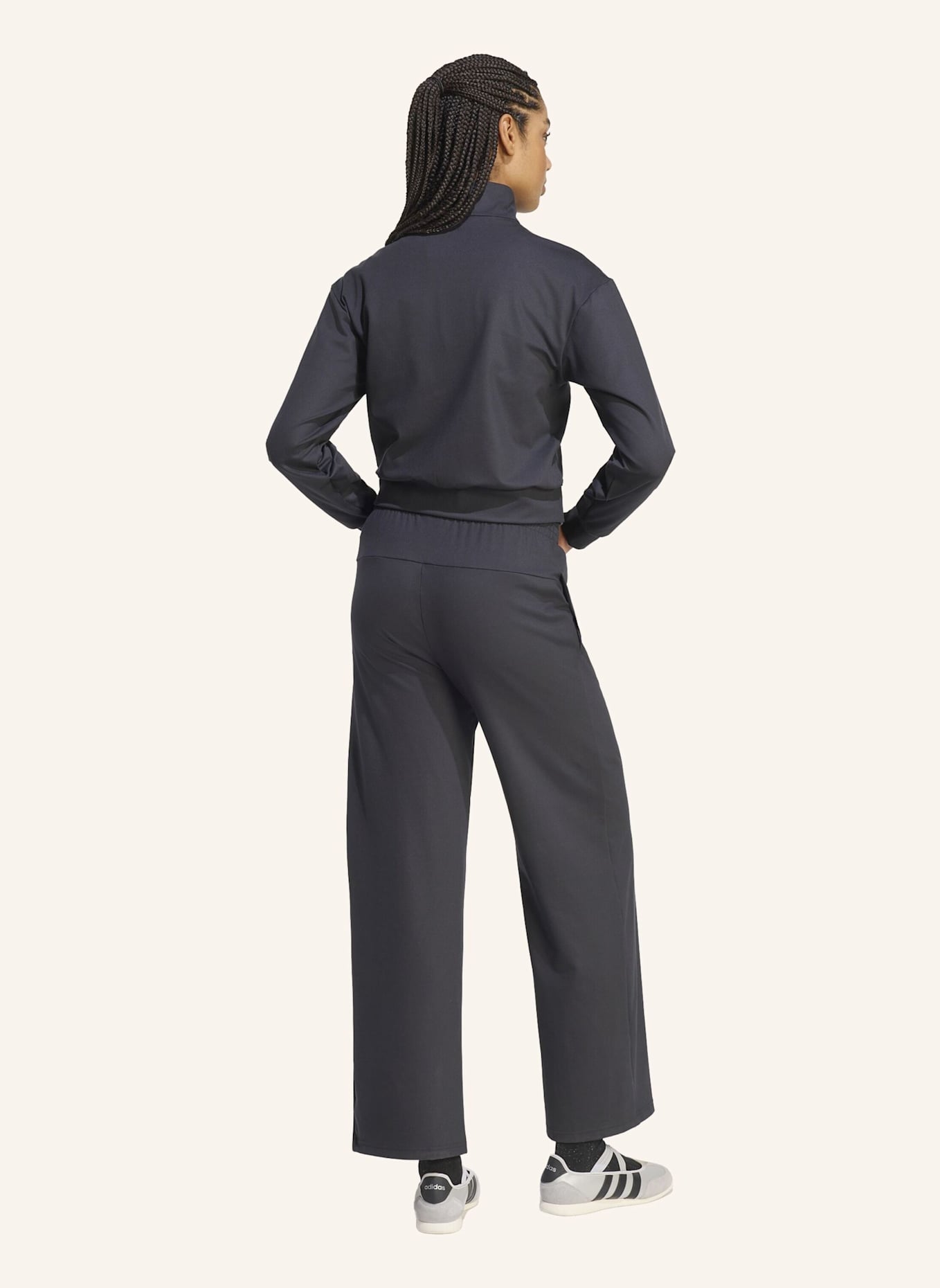 adidas LAZYDAY TRAININGSANZUG: SCHWARZ