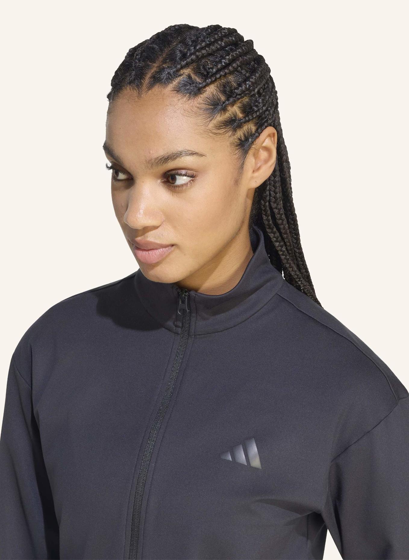 adidas LAZYDAY TRAININGSANZUG: SCHWARZ