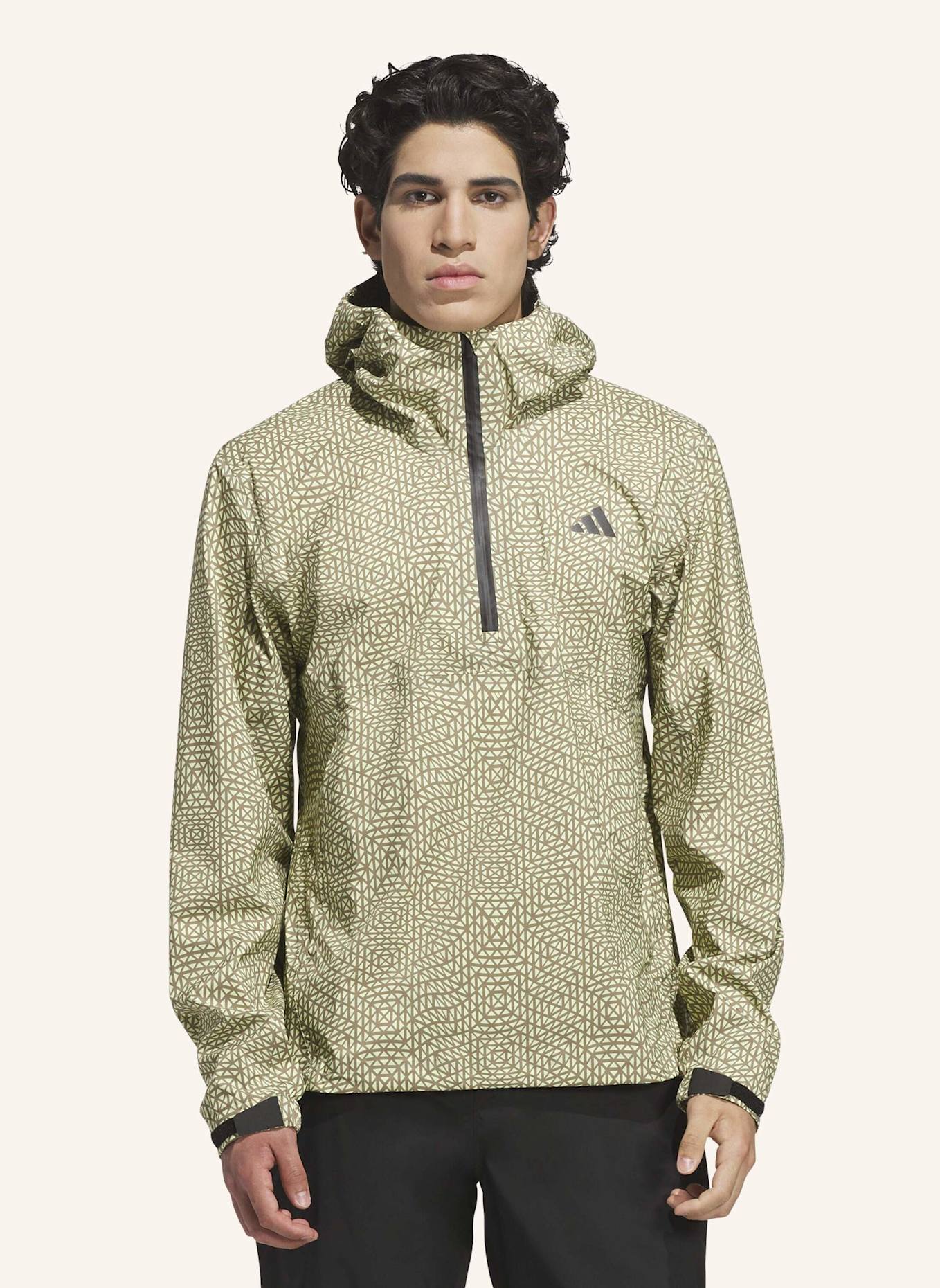adidas ULTIMATE365 TOUR CLIMAPROOF+ ANORAK JACKE: GELB