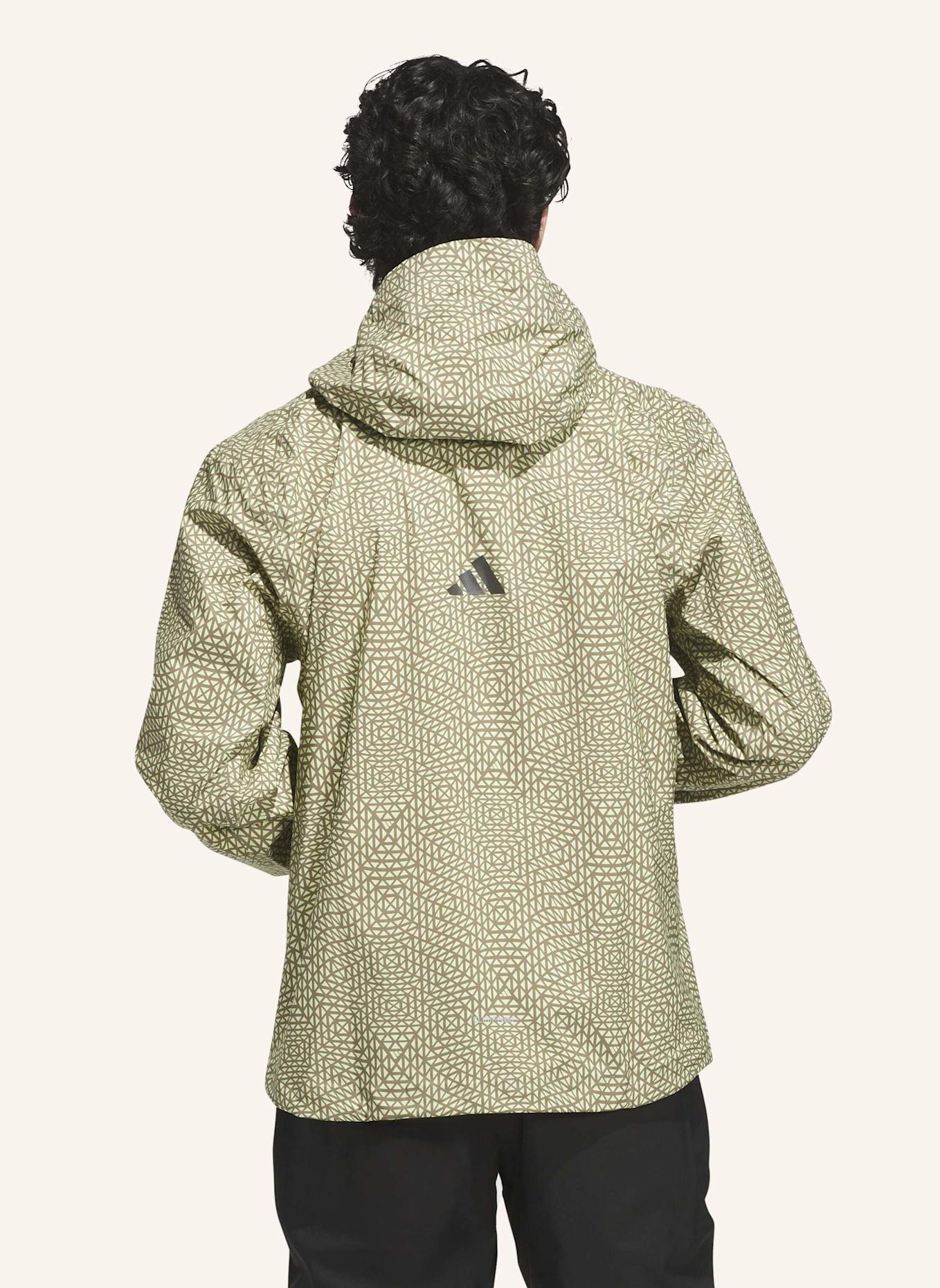 adidas ULTIMATE365 TOUR CLIMAPROOF+ ANORAK JACKE: GELB