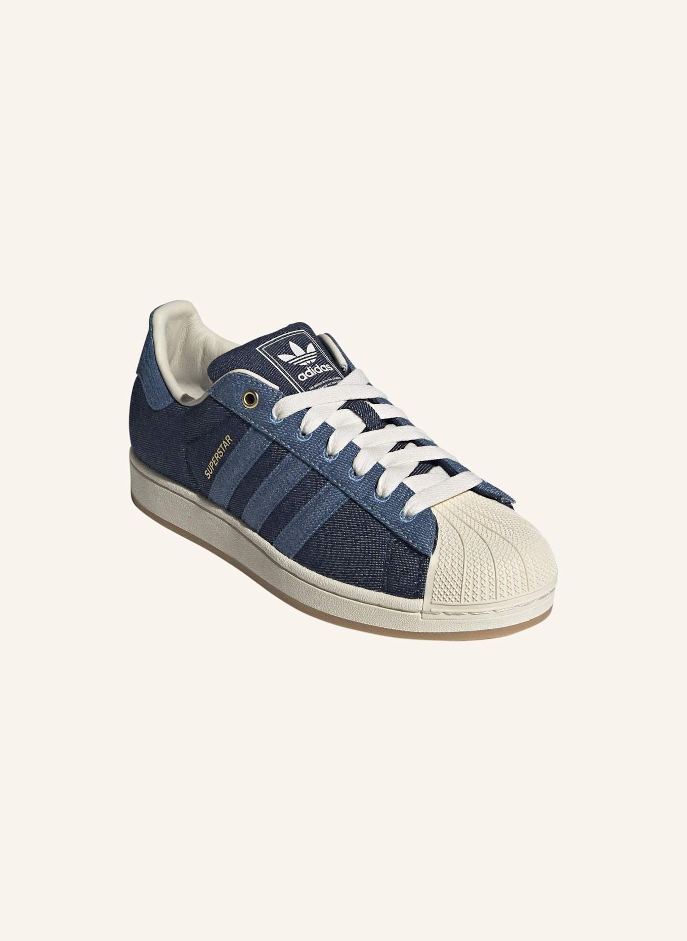 adidas Originals SUPERSTAR II SCHUH: BLAU/ WEISS