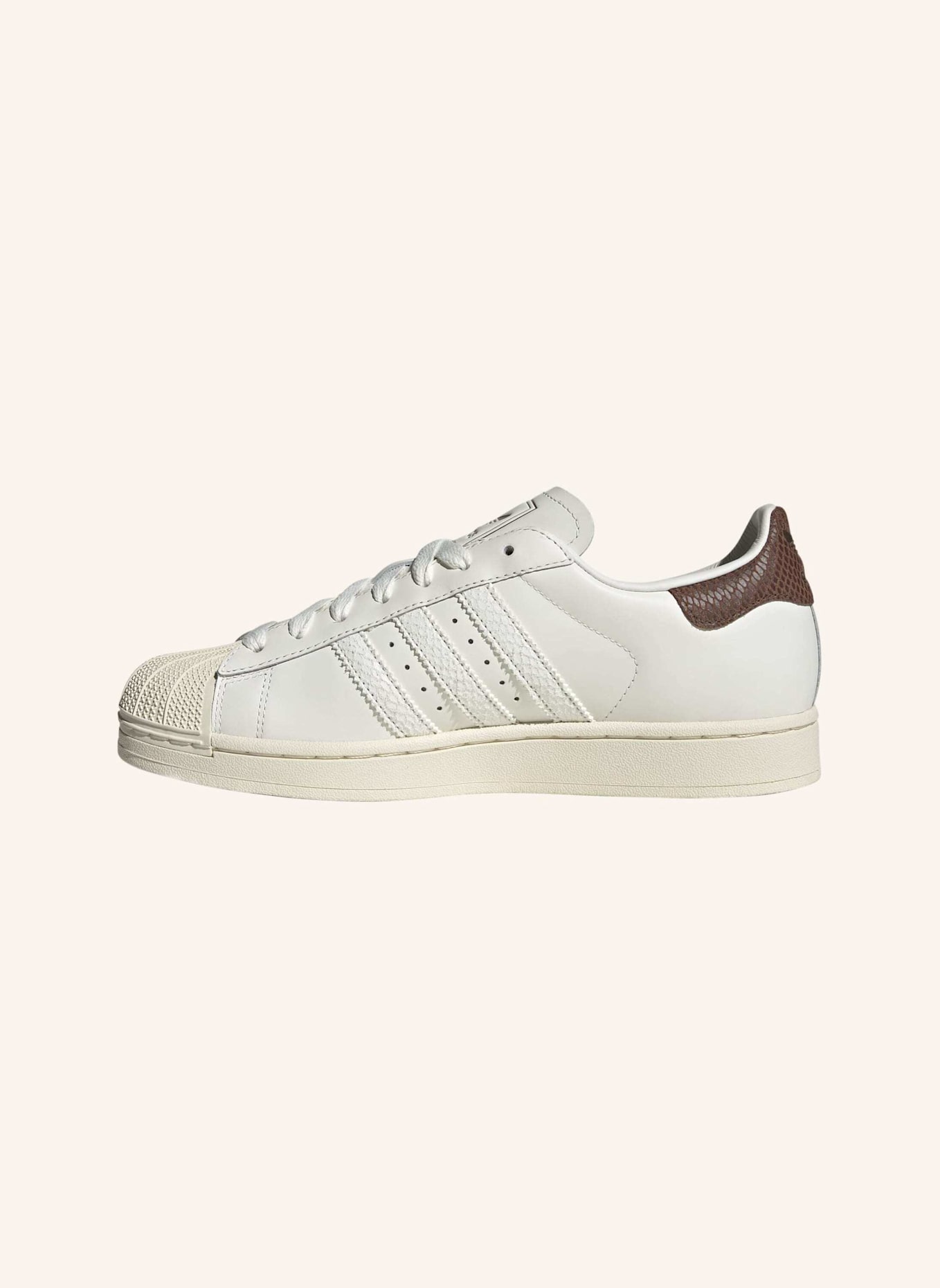 adidas Originals SUPERSTAR II SCHUH: WEISS/ BRAUN