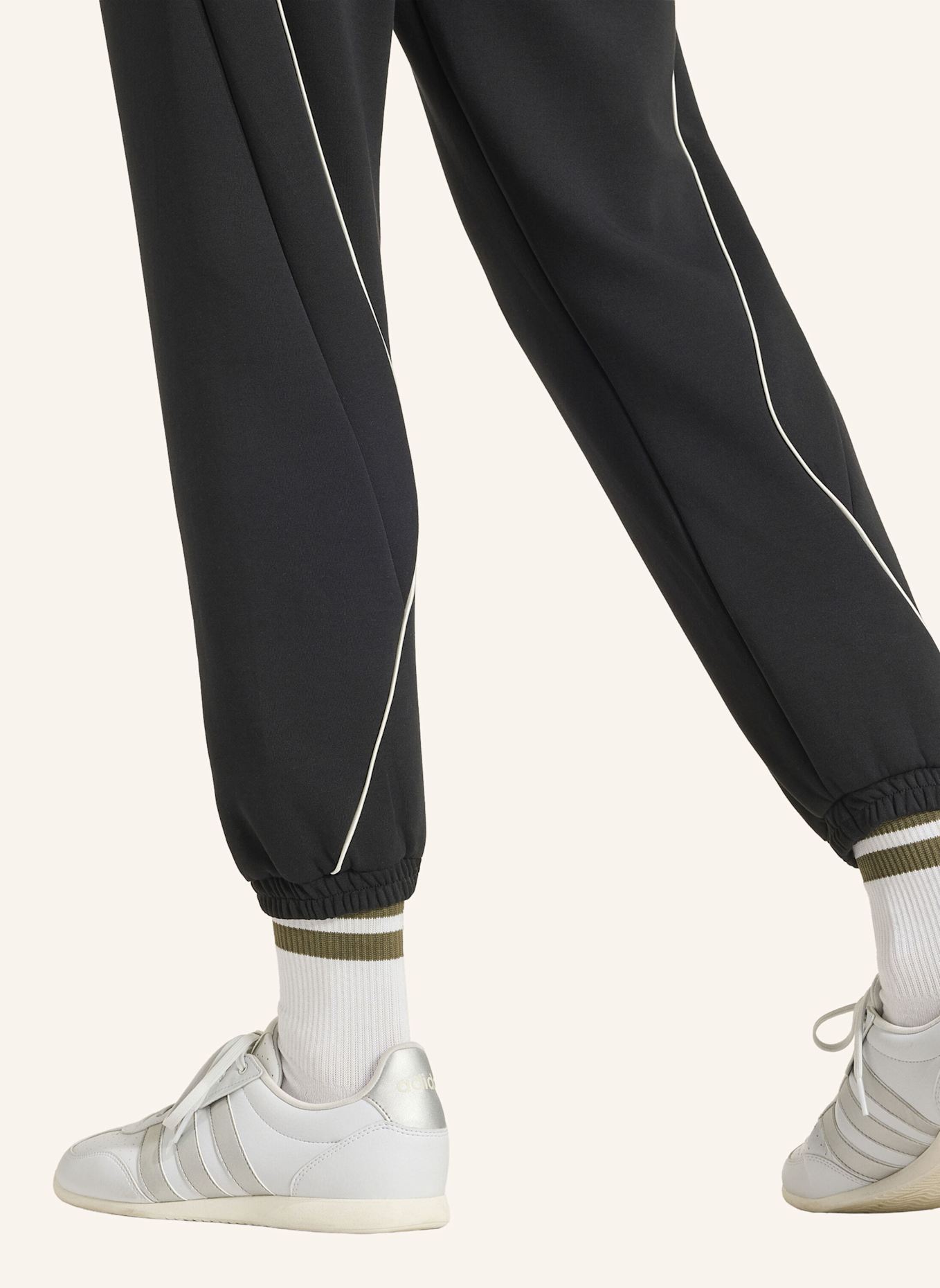 adidas STADIUM HOSE, KLEINES LOGO: SCHWARZ