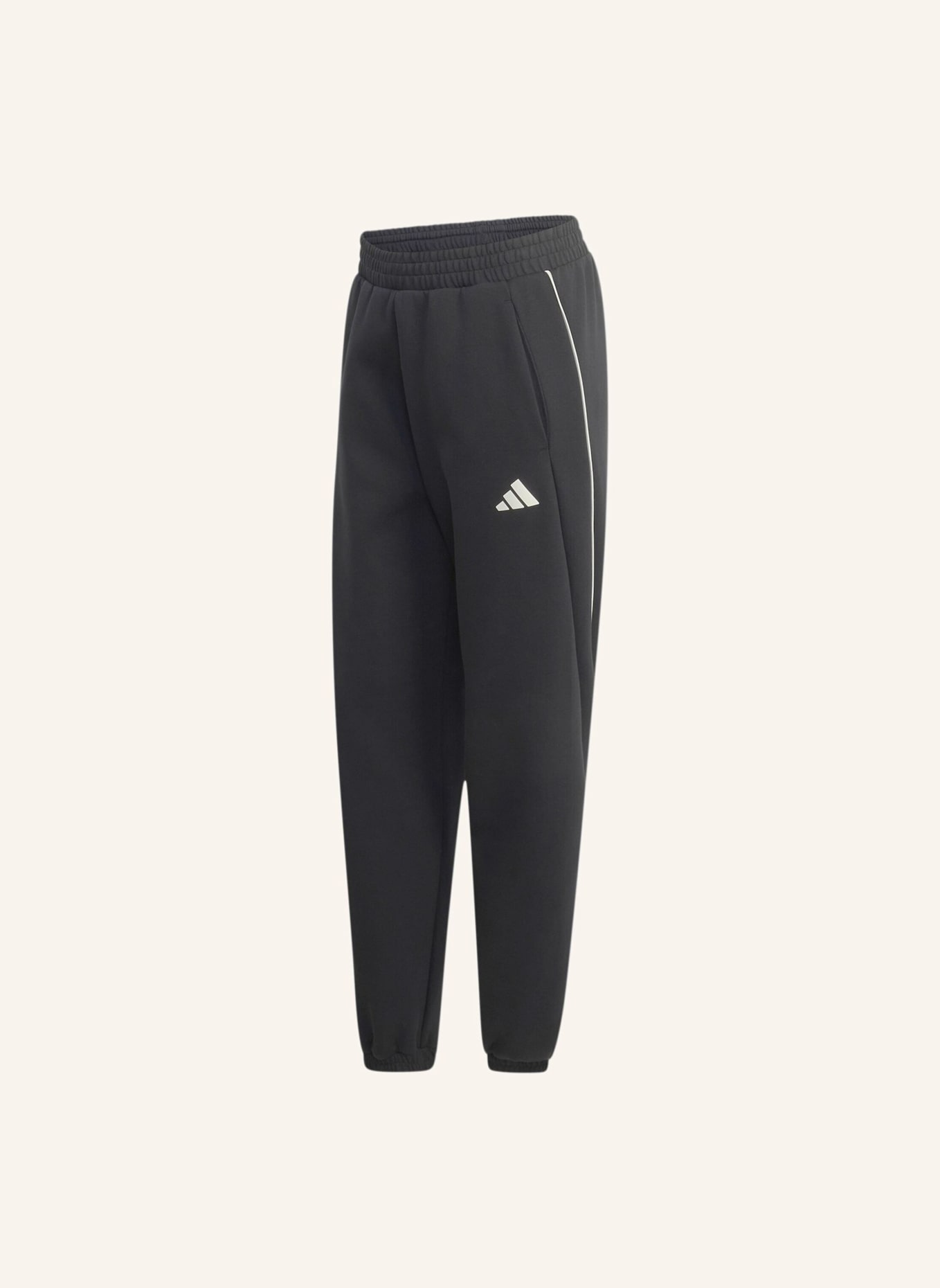 adidas STADIUM HOSE, KLEINES LOGO: SCHWARZ