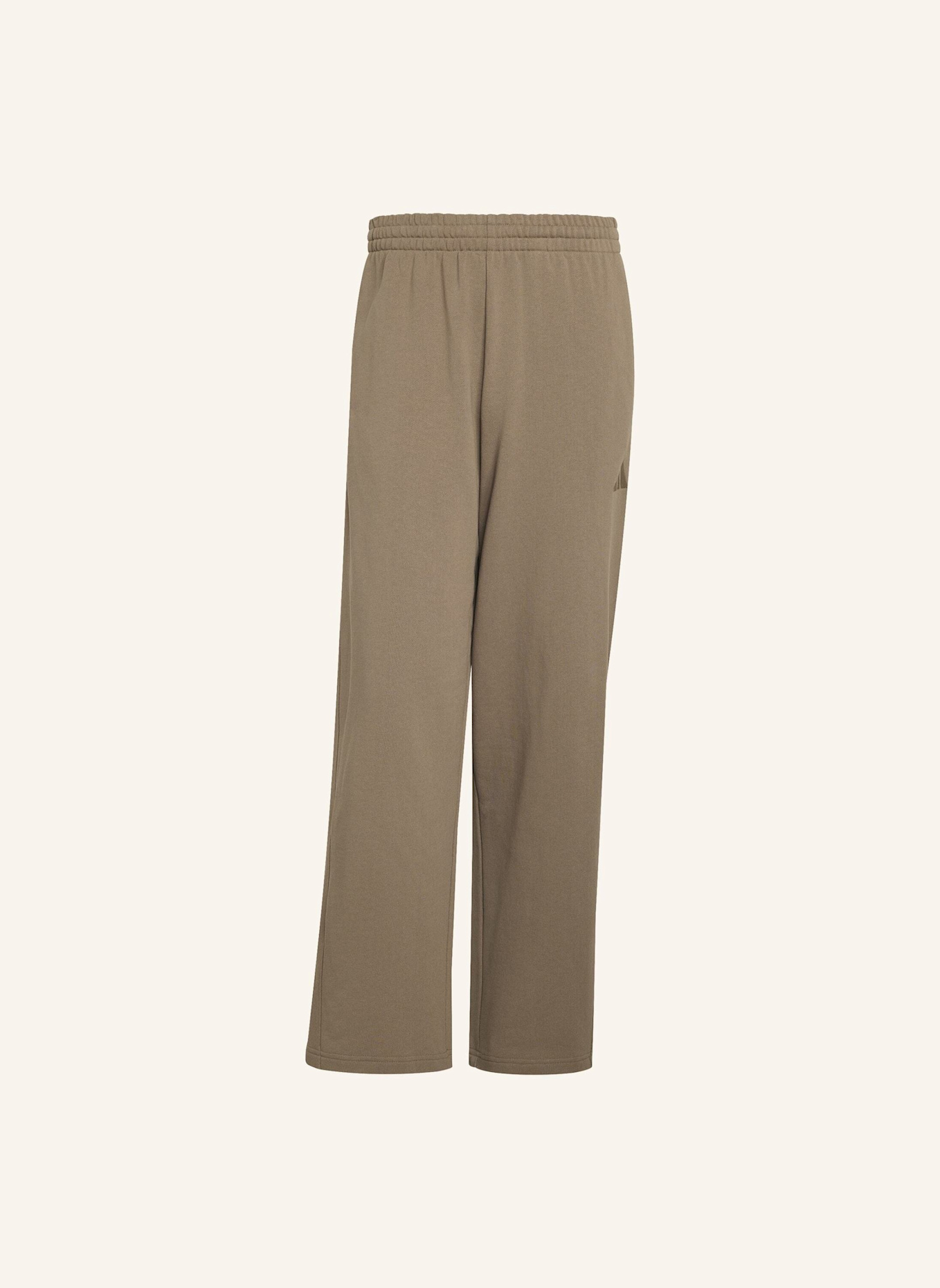 adidas ADIDAS KIT WEITE HOSE, KLEINES LOGO: KHAKI