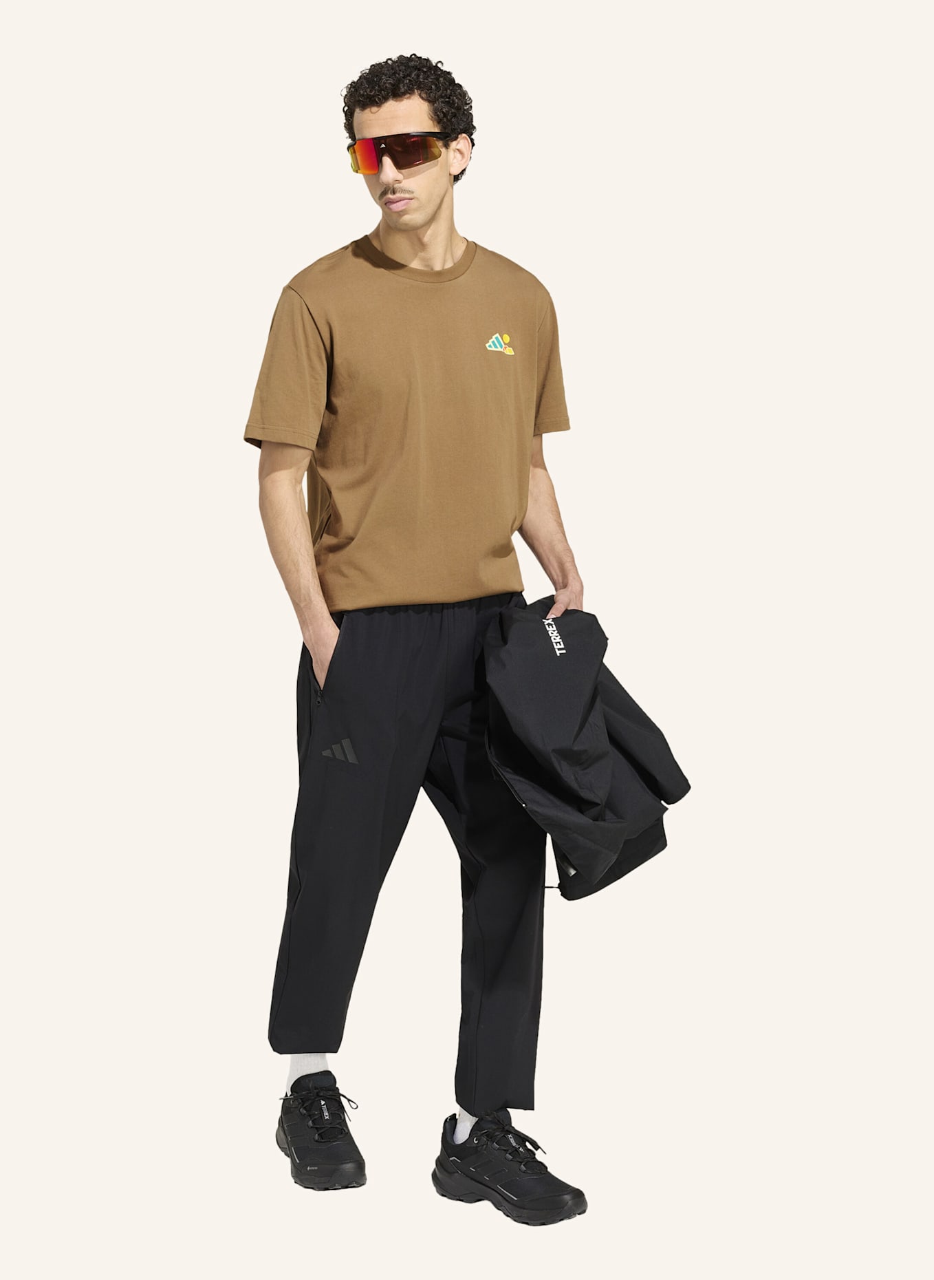 adidas TERREX TERREX MULTI ESSENTIALS STRETCH HOSE: SCHWARZ
