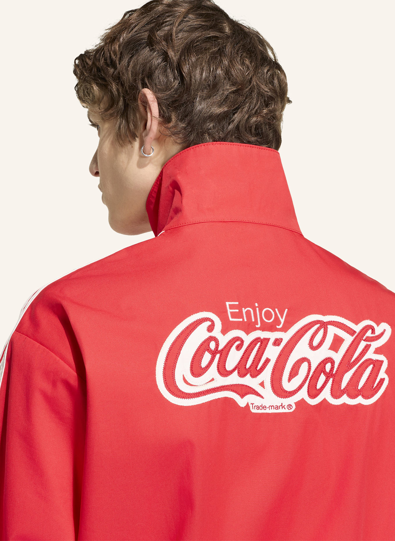 adidas Originals ADIDAS X COCA-COLA CLASSIC SPORT FIREBIRD ORIGINALS JACKE: ROT