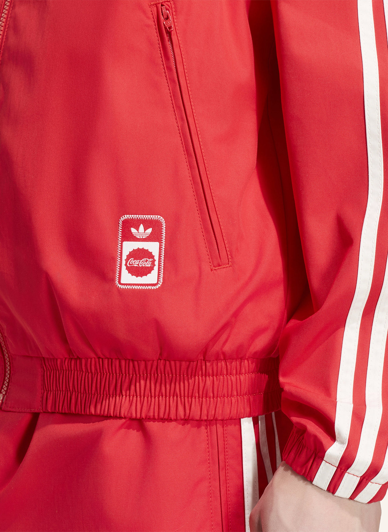 adidas Originals ADIDAS X COCA-COLA CLASSIC SPORT FIREBIRD ORIGINALS JACKE: ROT