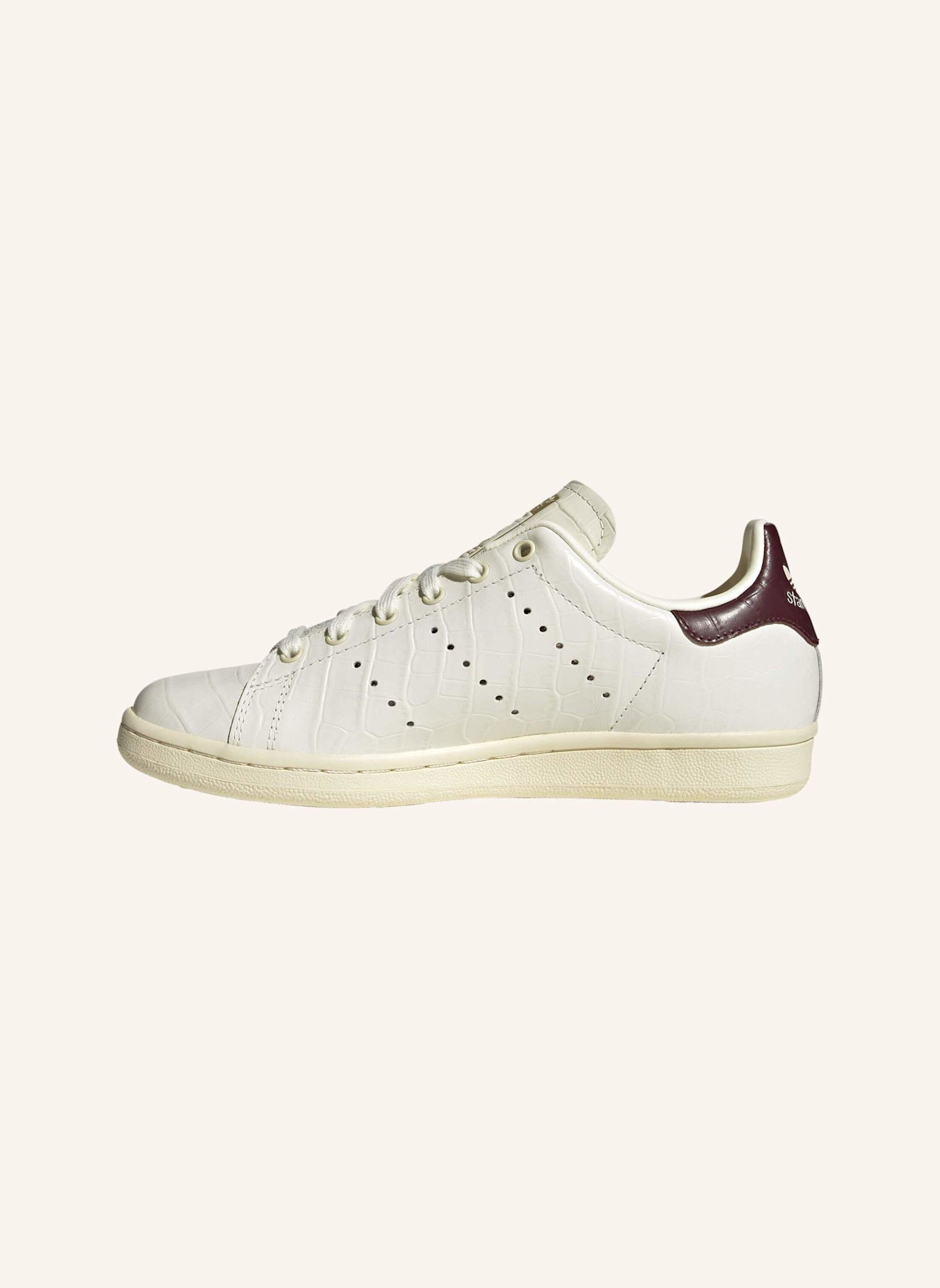 adidas Originals STAN SMITH 80S SCHUH: WEISS/ ROT