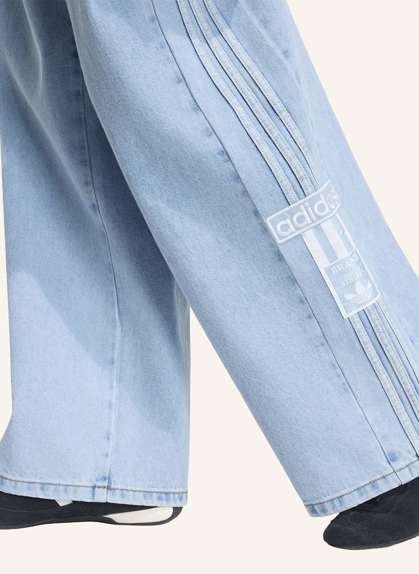 adidas Originals ADIBREAK JEANS, WEITES BEIN, MITTELHOHER BUND: BLAU