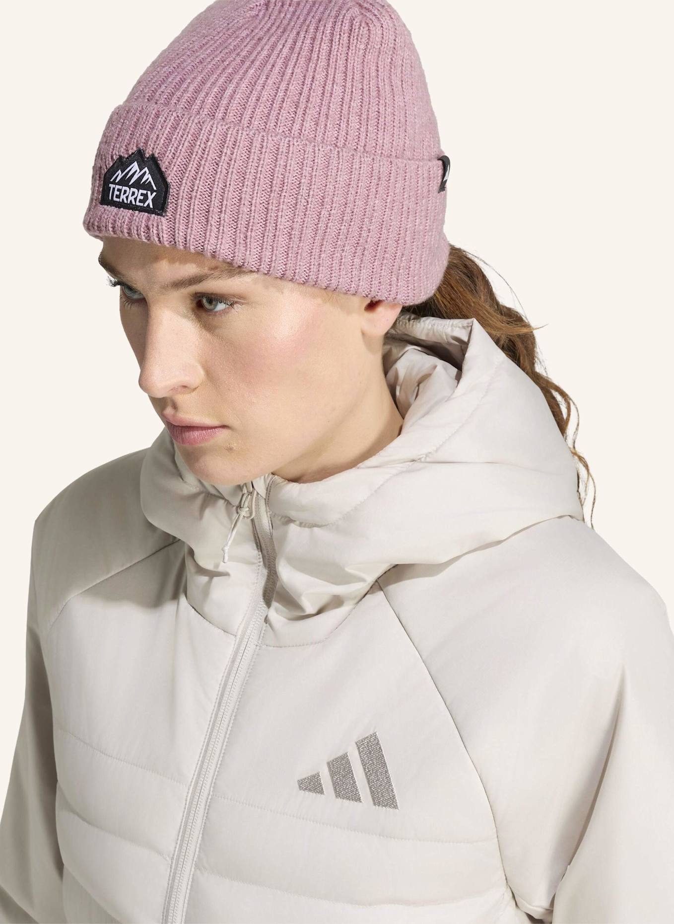 adidas TERREX TERREX MULTI CLIMAWARM KAPUZENJACKE, ISOLIERT: BEIGE