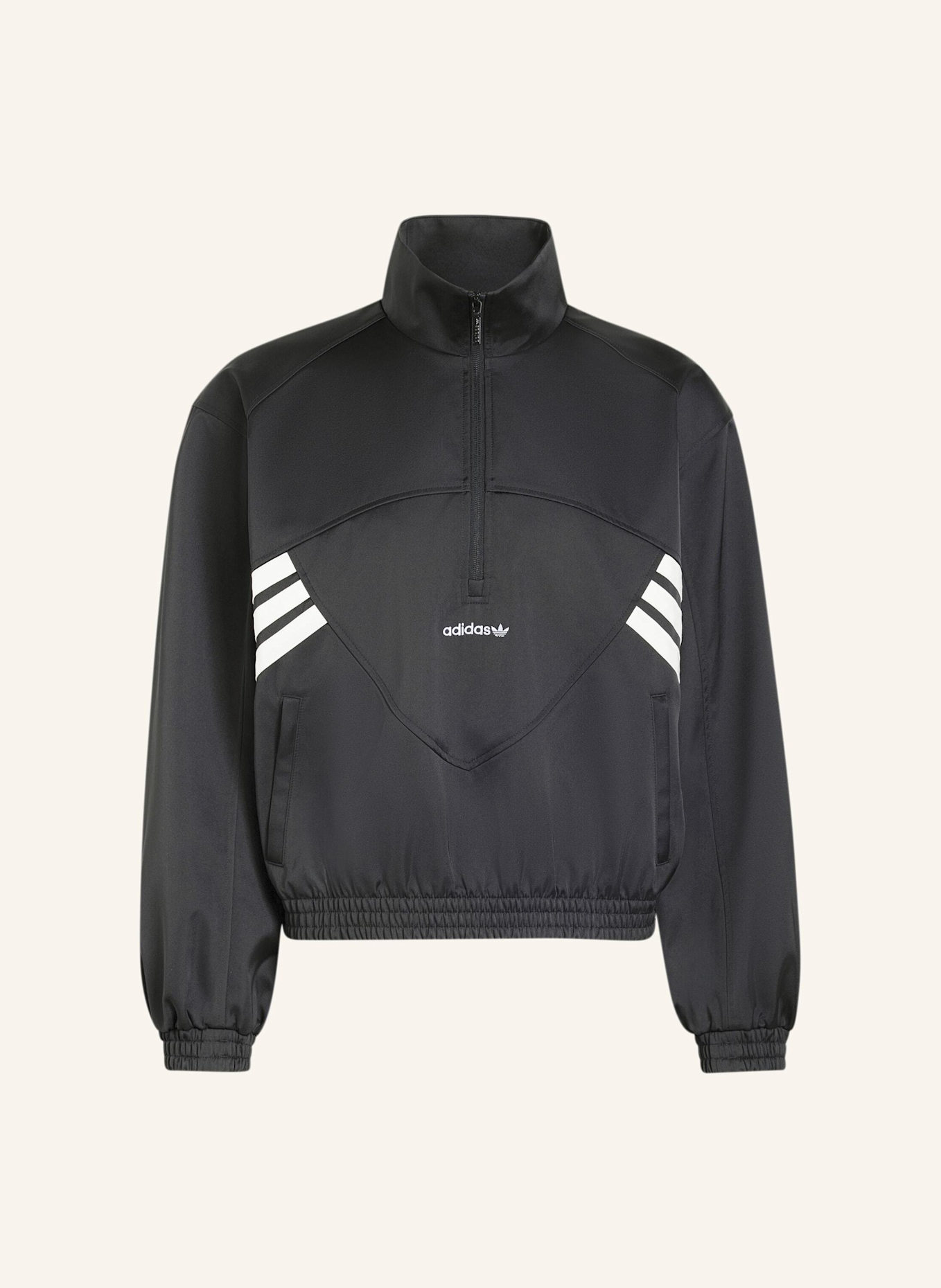 adidas Originals MUNICH 93 ORIGINALS ZIP-HOODIE: SCHWARZ