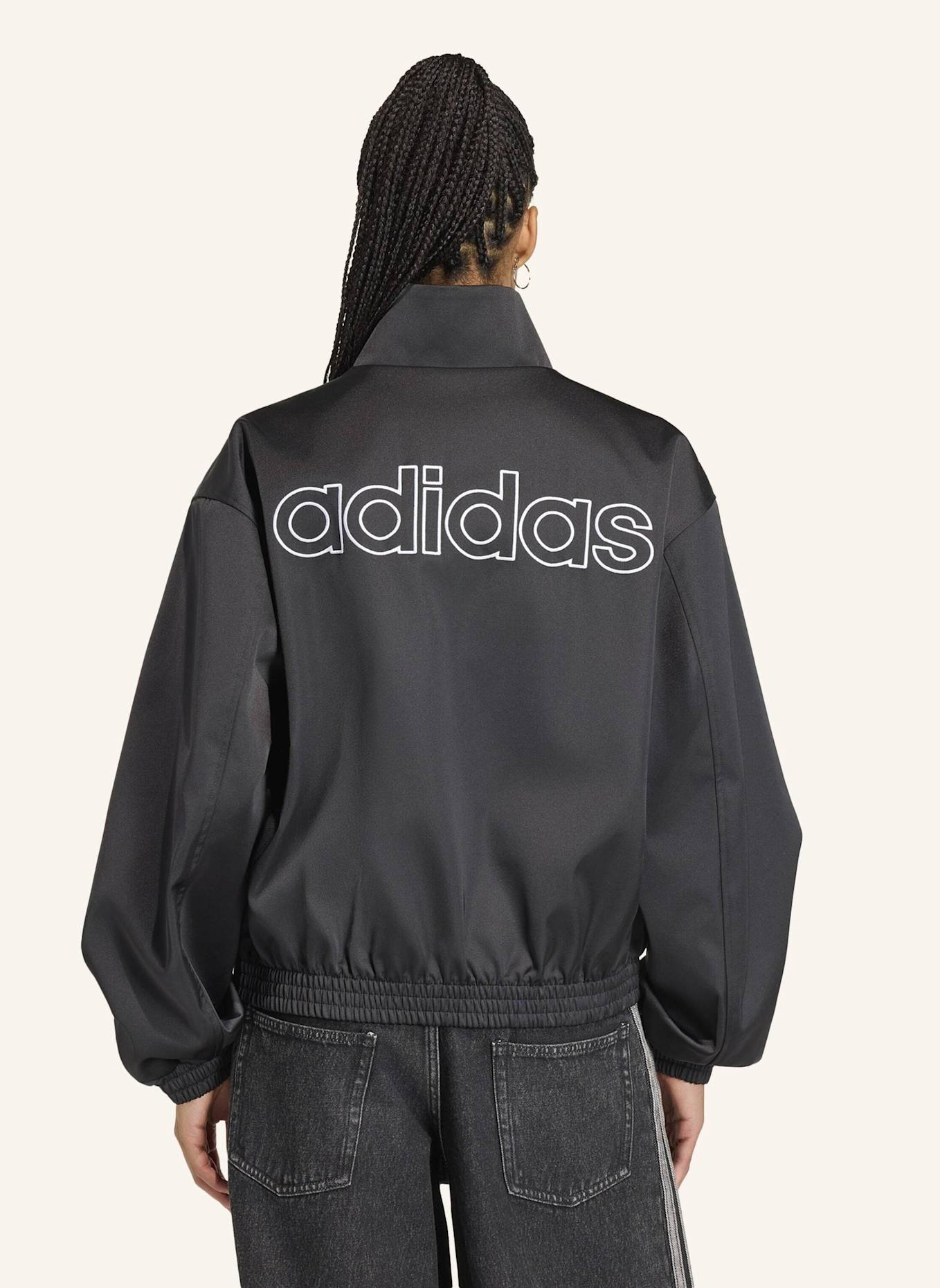 adidas Originals MUNICH 93 ORIGINALS ZIP-HOODIE: SCHWARZ