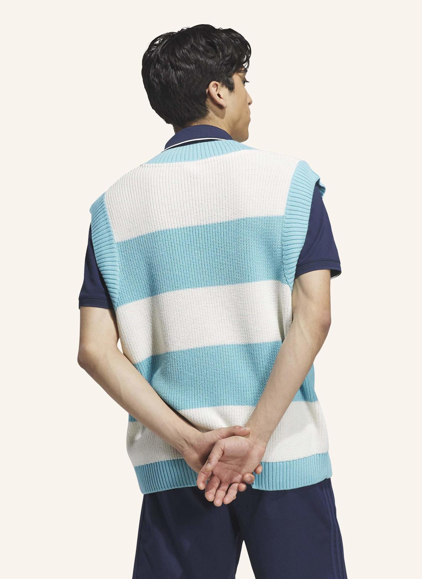 adidas ORIGINALS OVERSIZED PULLUNDER: BLAU/ WEISS