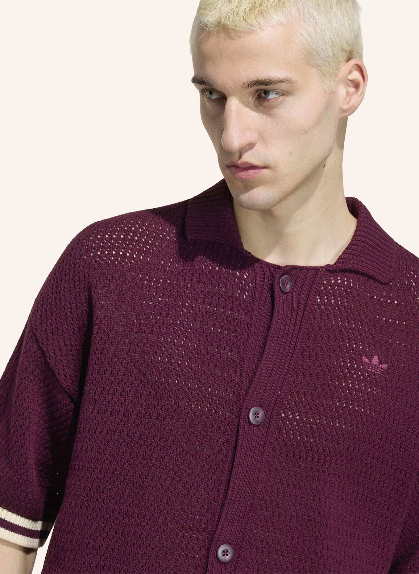 adidas Originals Strickhemd MUNICH Loose Fit: ROT