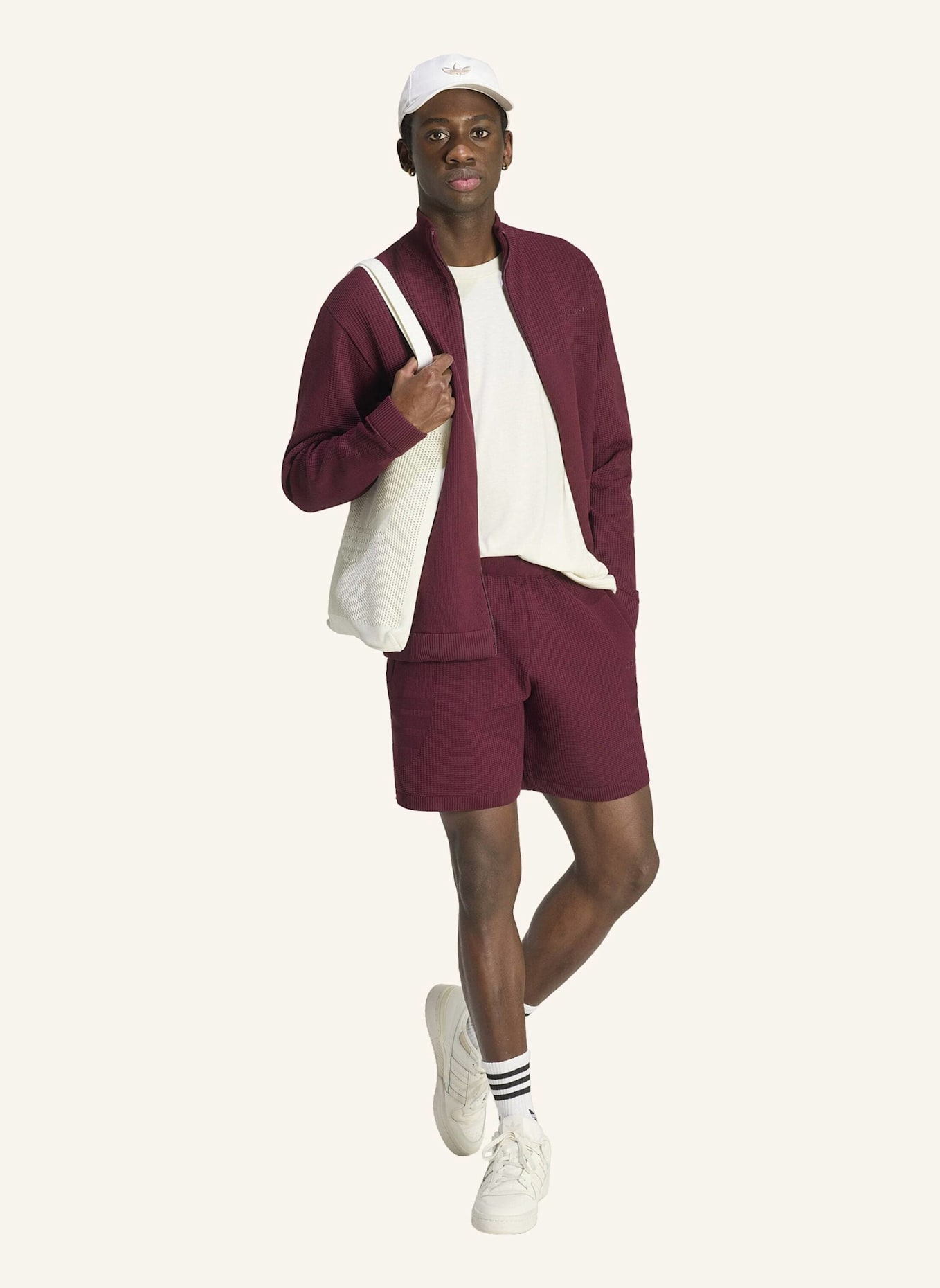 adidas Originals MUNICH 93 STRICKSHORTS: ROT