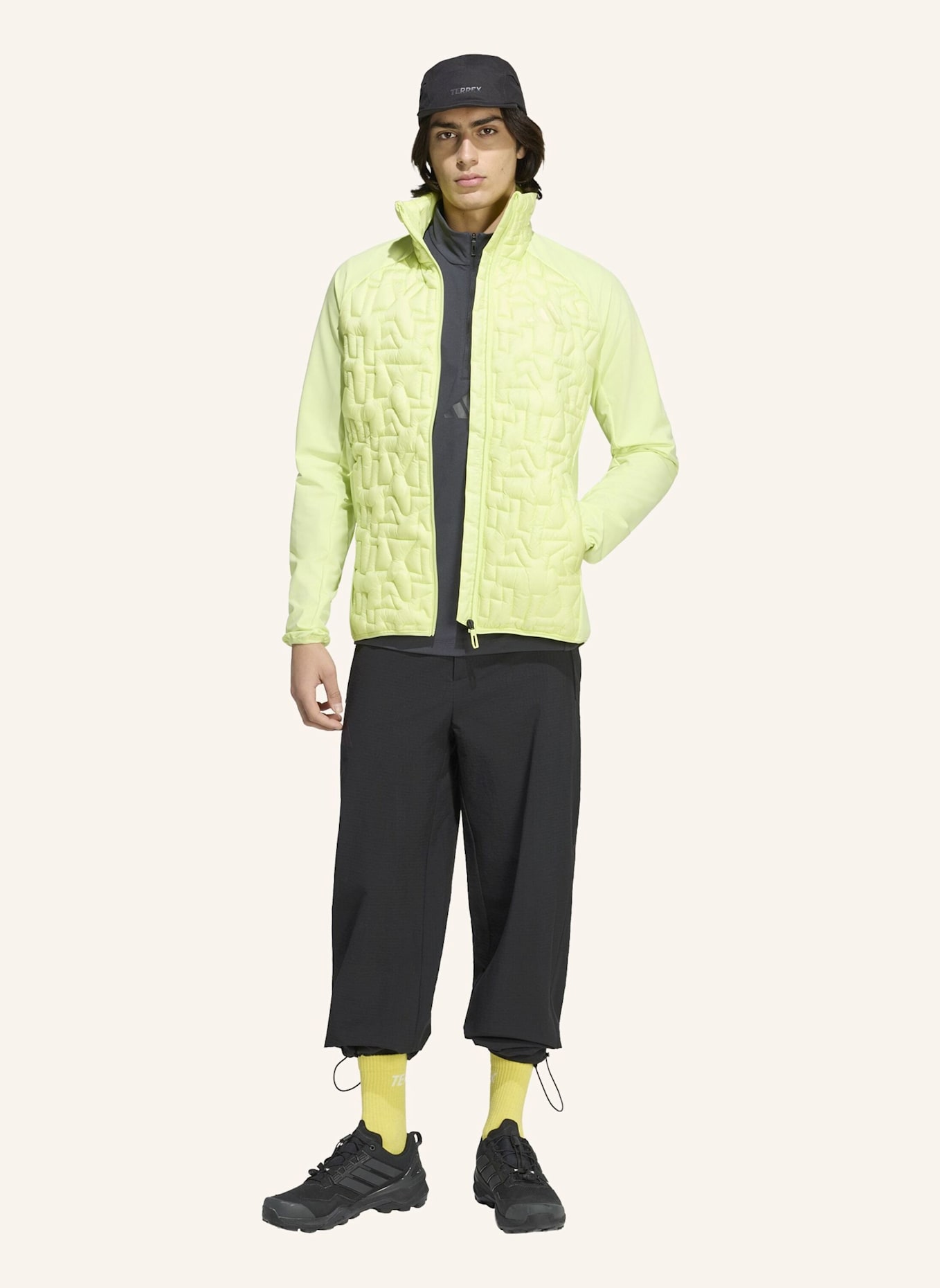adidas TERREX TERREX XPERIOR PRIMALOFT HYBRIDJACKE, LOSE FÜLLUNG: HELLGELB