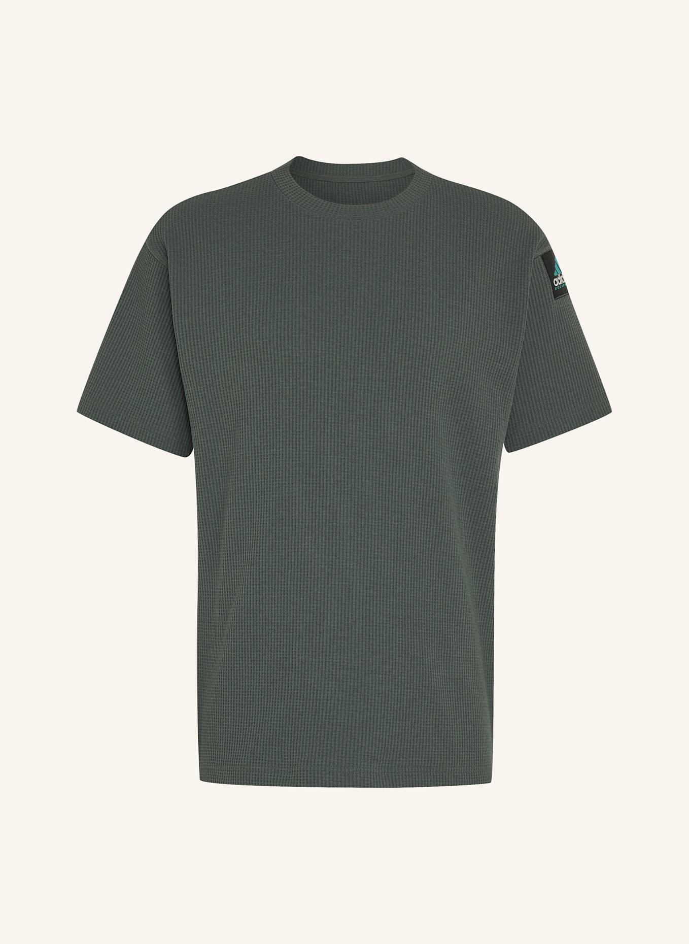 adidas Originals ADIDAS EQUIPMENT T-SHIRT, KURZÄRMLIG, WABENSTRUKTUR: SCHWARZ