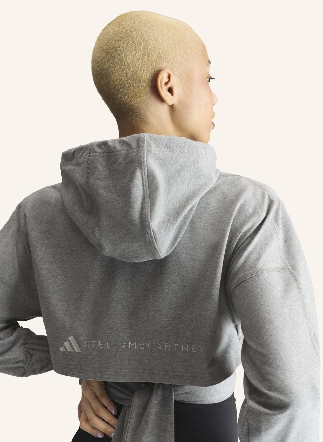 adidas by Stella McCartney ADIDAS BY STELLA MCCARTNEY WRAP HOODIE: BRAUN