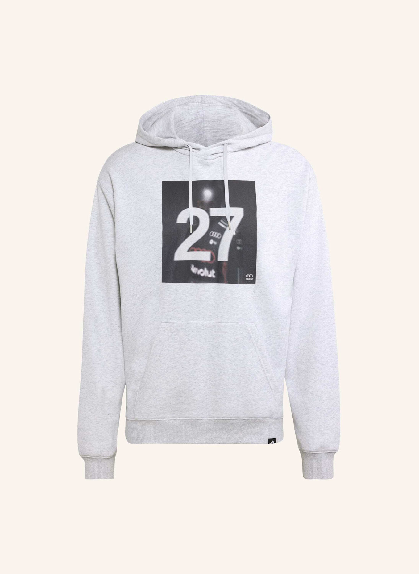 adidas AUDI FORMULA ONE TEAM NICO HÜLKENBERG GRAFIK I HOODIE: GRAU