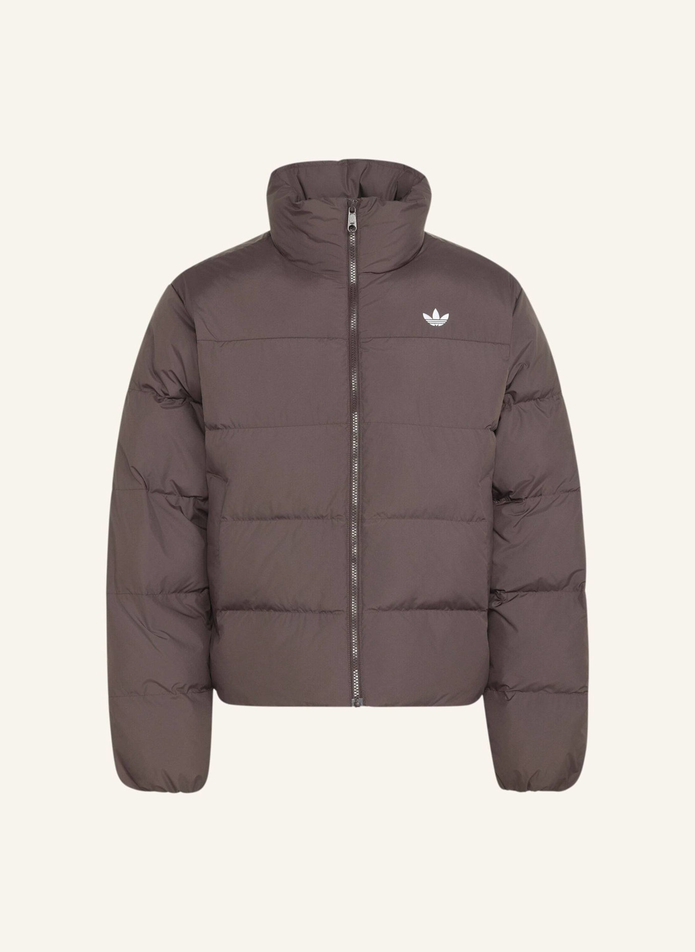 adidas Originals REGENJACKE, STEHKRAGEN: BRAUN