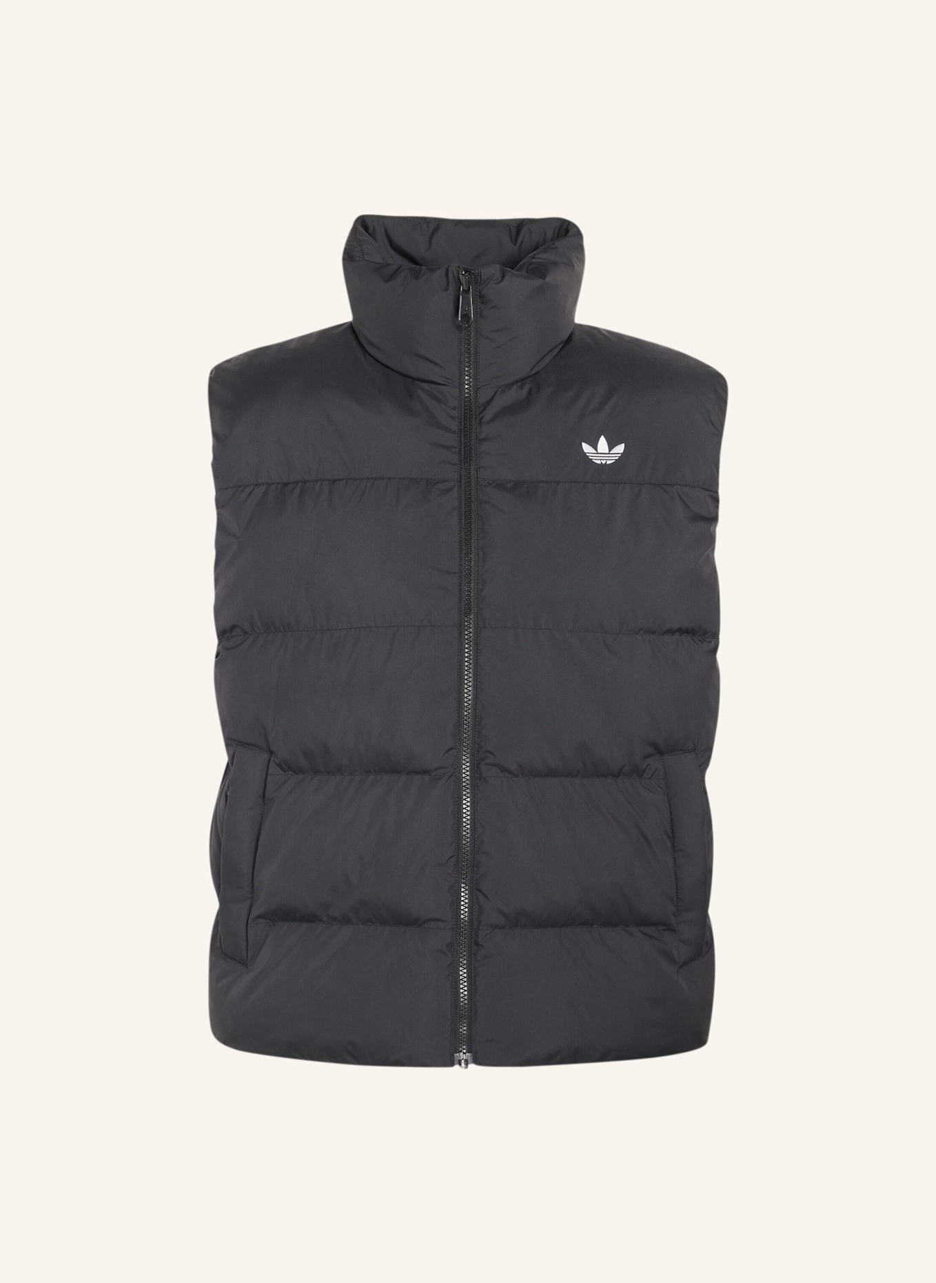 adidas Originals REGENWESTE, STEHKRAGEN: SCHWARZ