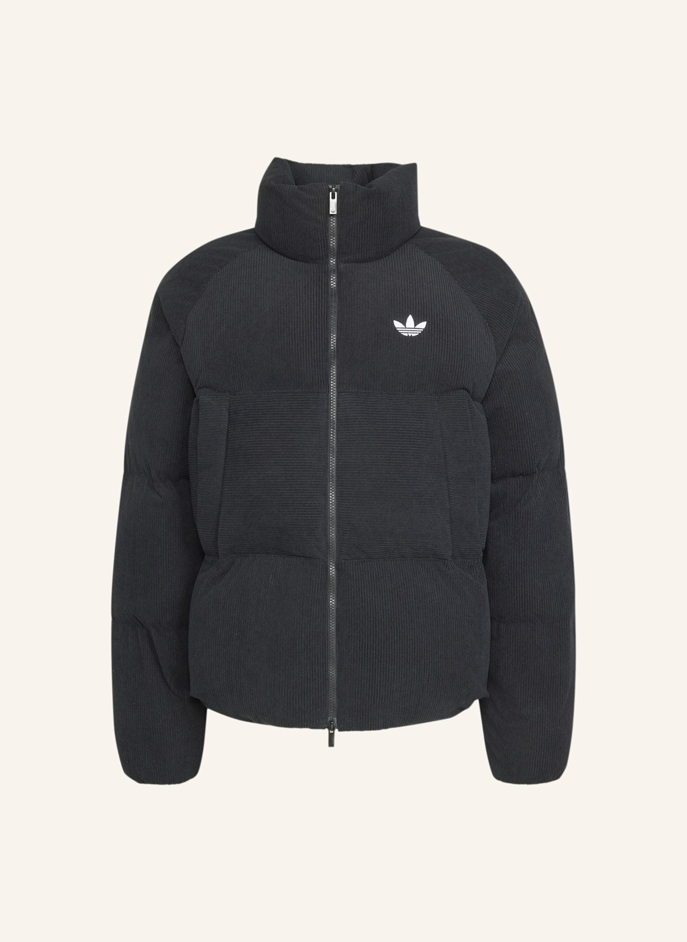 adidas Originals CORDUROY PUFFER JACKE: SCHWARZ