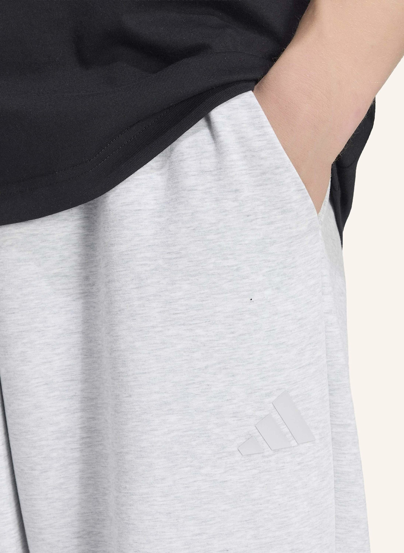 adidas SOFT LUX HOSE: GRAU