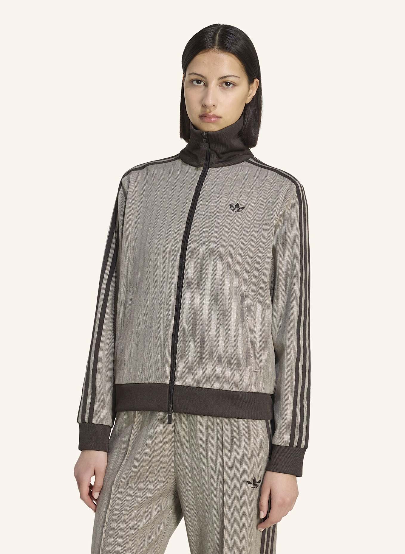 adidas Originals OG ORIGINALS JACKE, TWEED: BRAUN