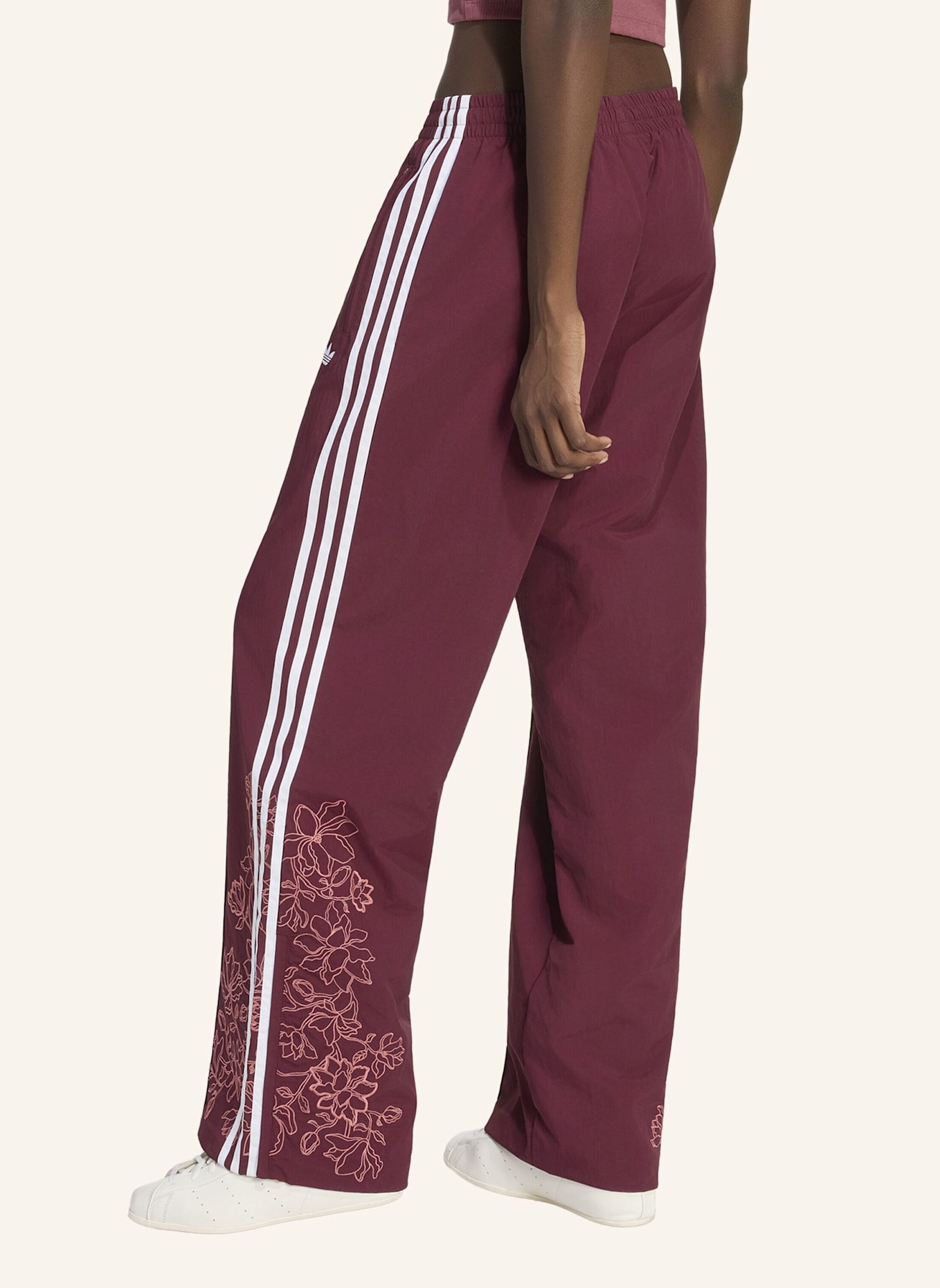 adidas Originals FLORAL GFX FIREBIRD LOOSE TRAININGSHOSE: ROT