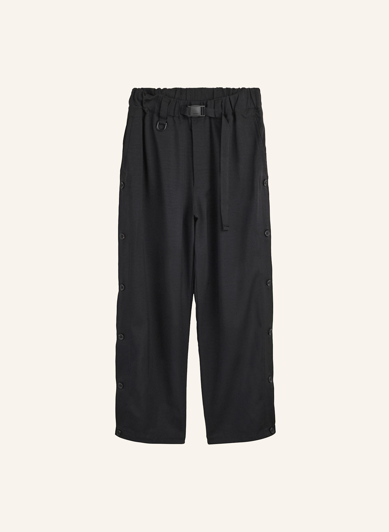 Y-3 Y-3 SPORT UNIFORM ADAPTIVE 3-STREIFEN HOSE: SCHWARZ