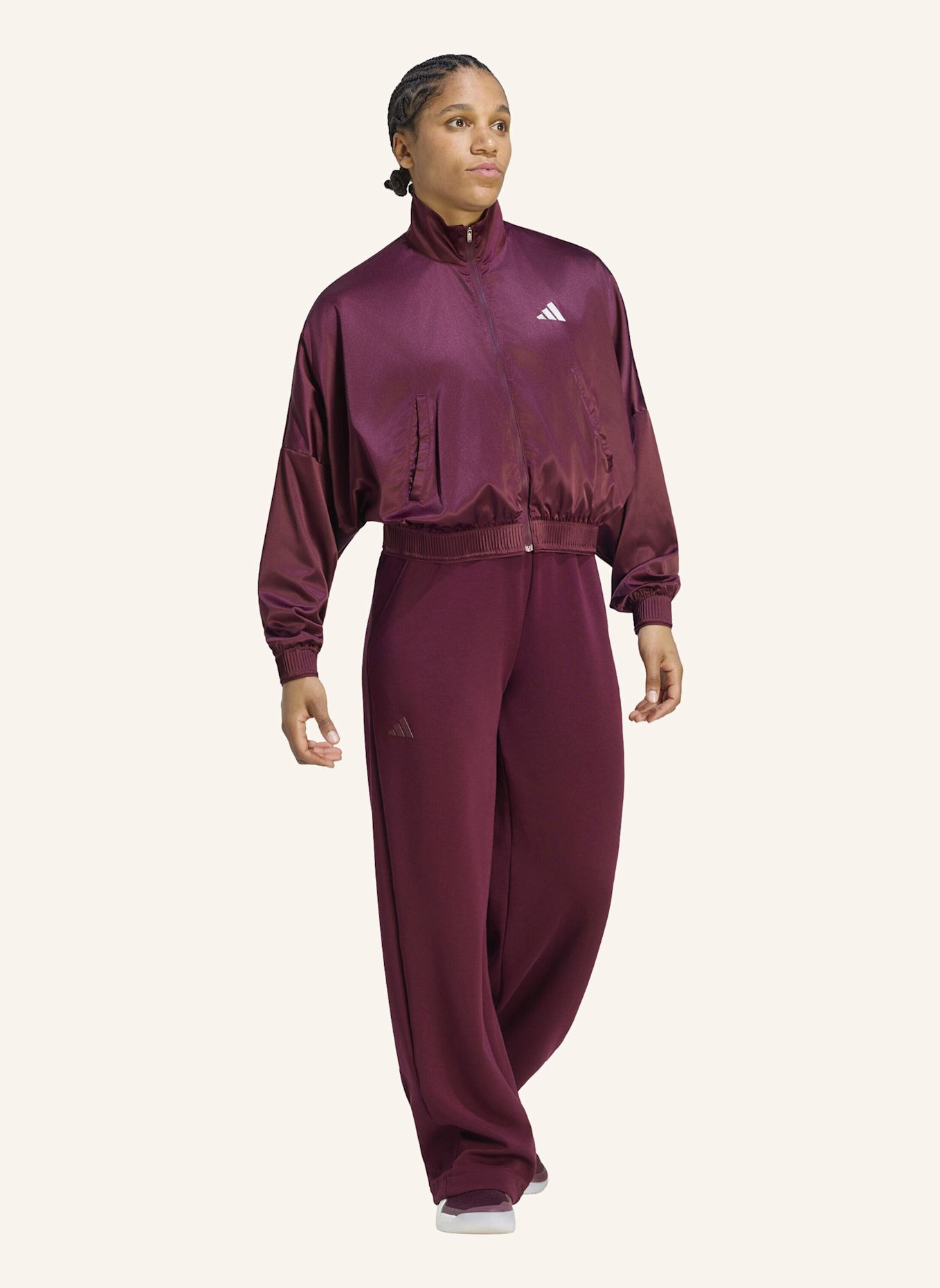 adidas TENNIS CLIMACOOL COVER UP JACKE: ROT