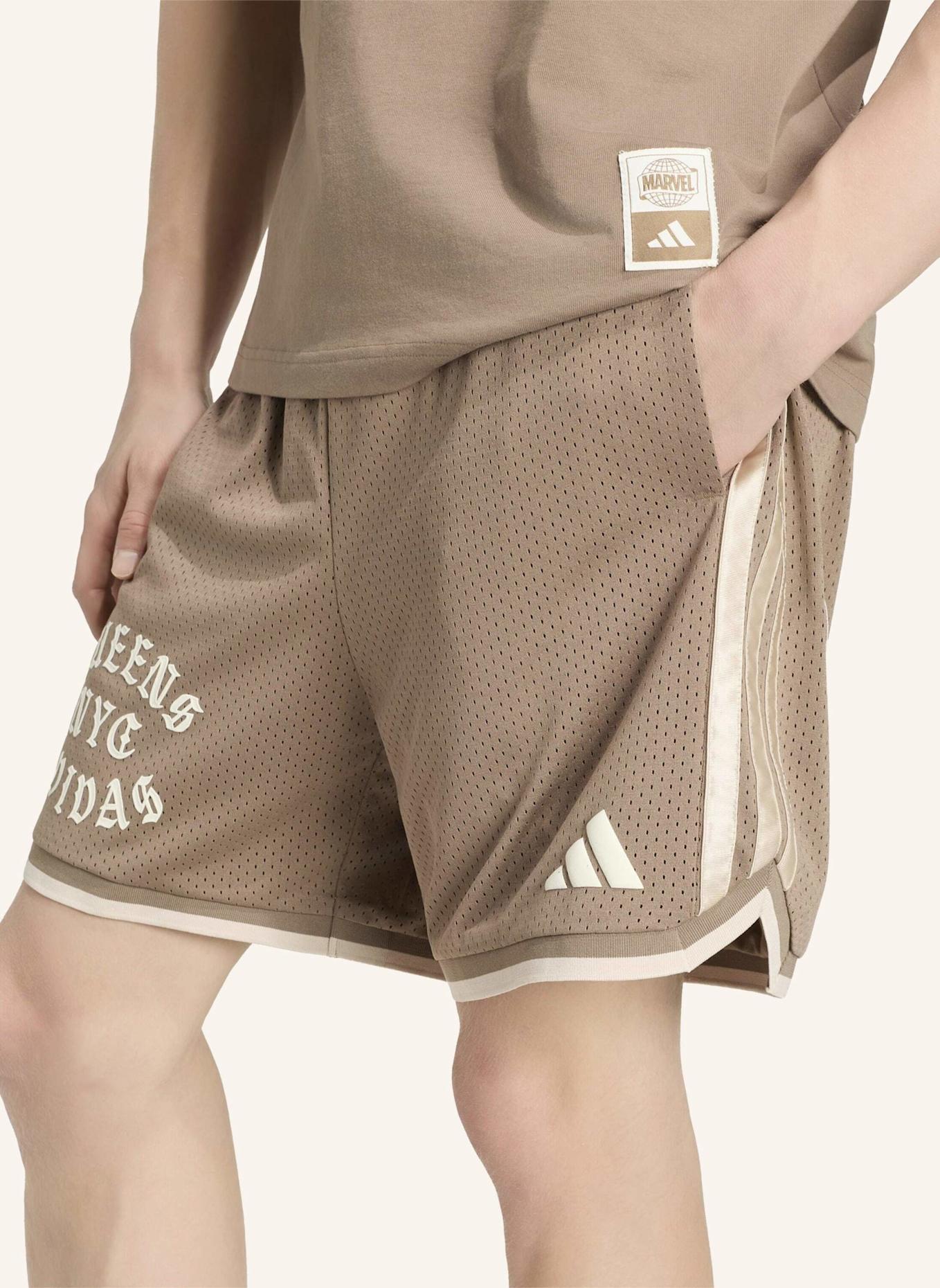 adidas ADIDAS MARVEL SPIDER-MAN SHORTS, MESH: KHAKI