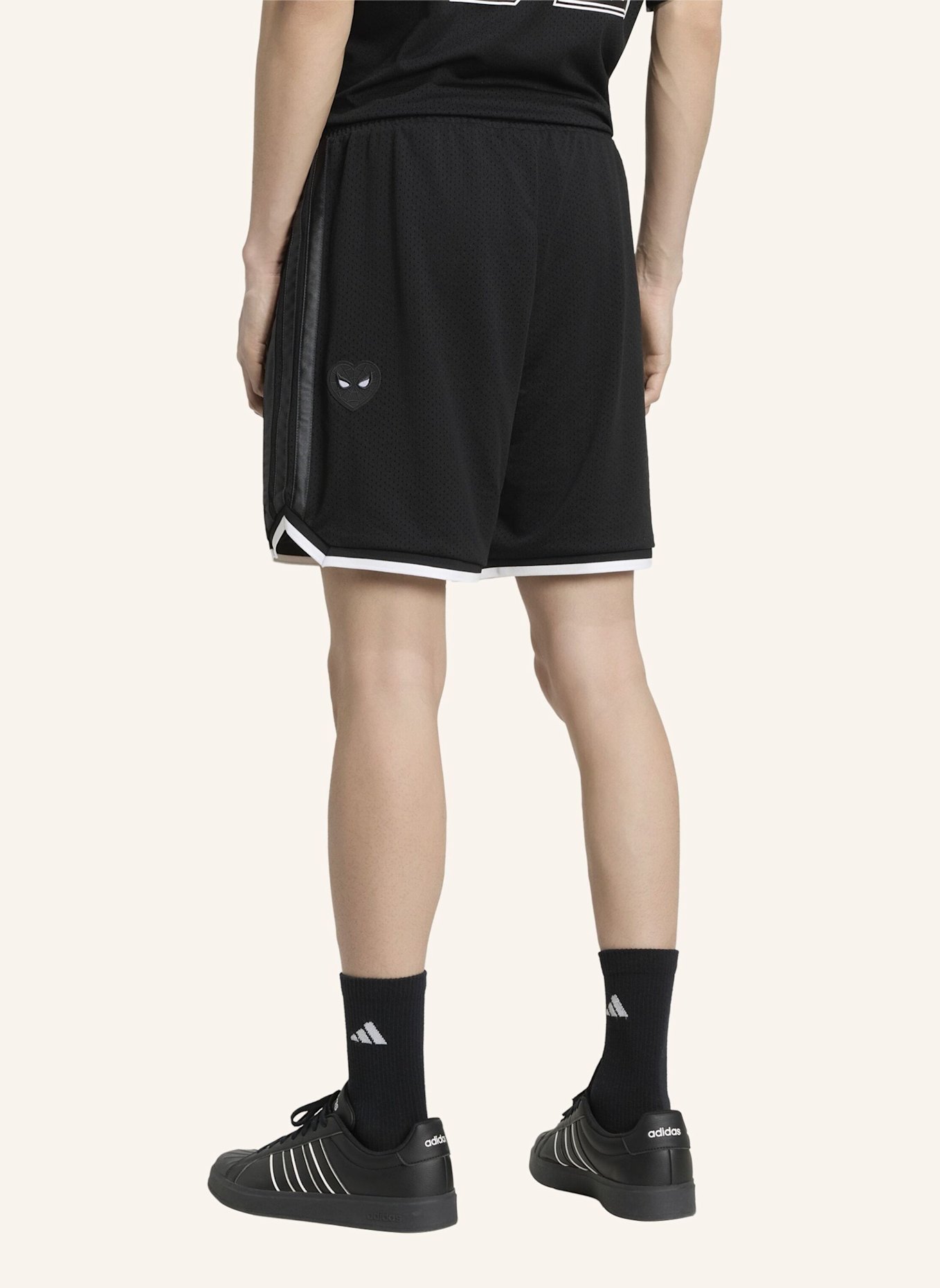 adidas ADIDAS MARVEL SPIDER-MAN SHORTS, MESH: SCHWARZ