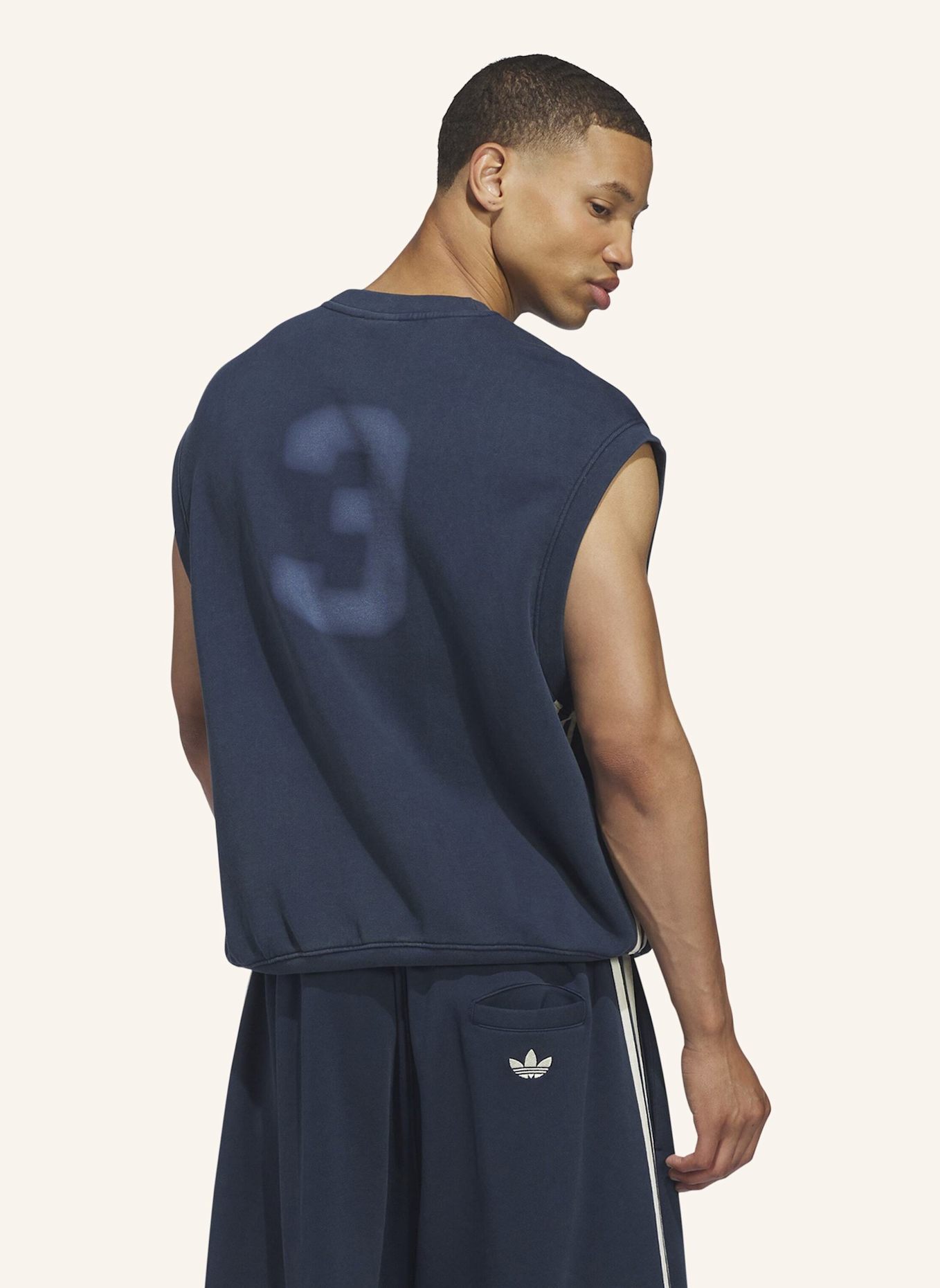 adidas Originals ORIGINALS TREFOIL WESTE: BLAU